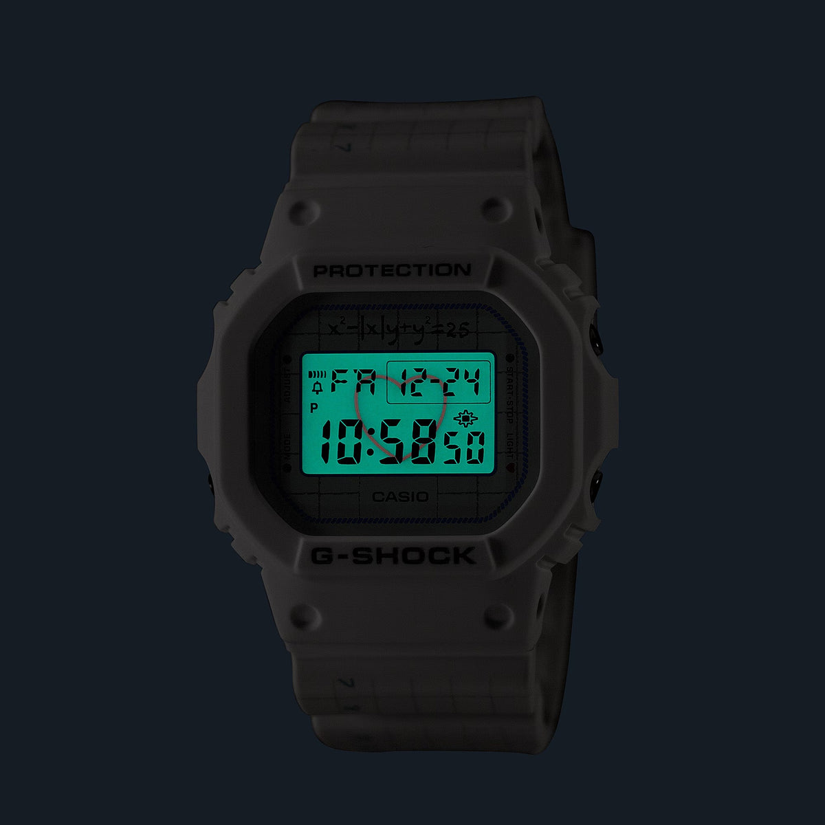 Montres Casio G-Shock / Baby-G LOV-21B-7 Unisexe Blanc Bleu