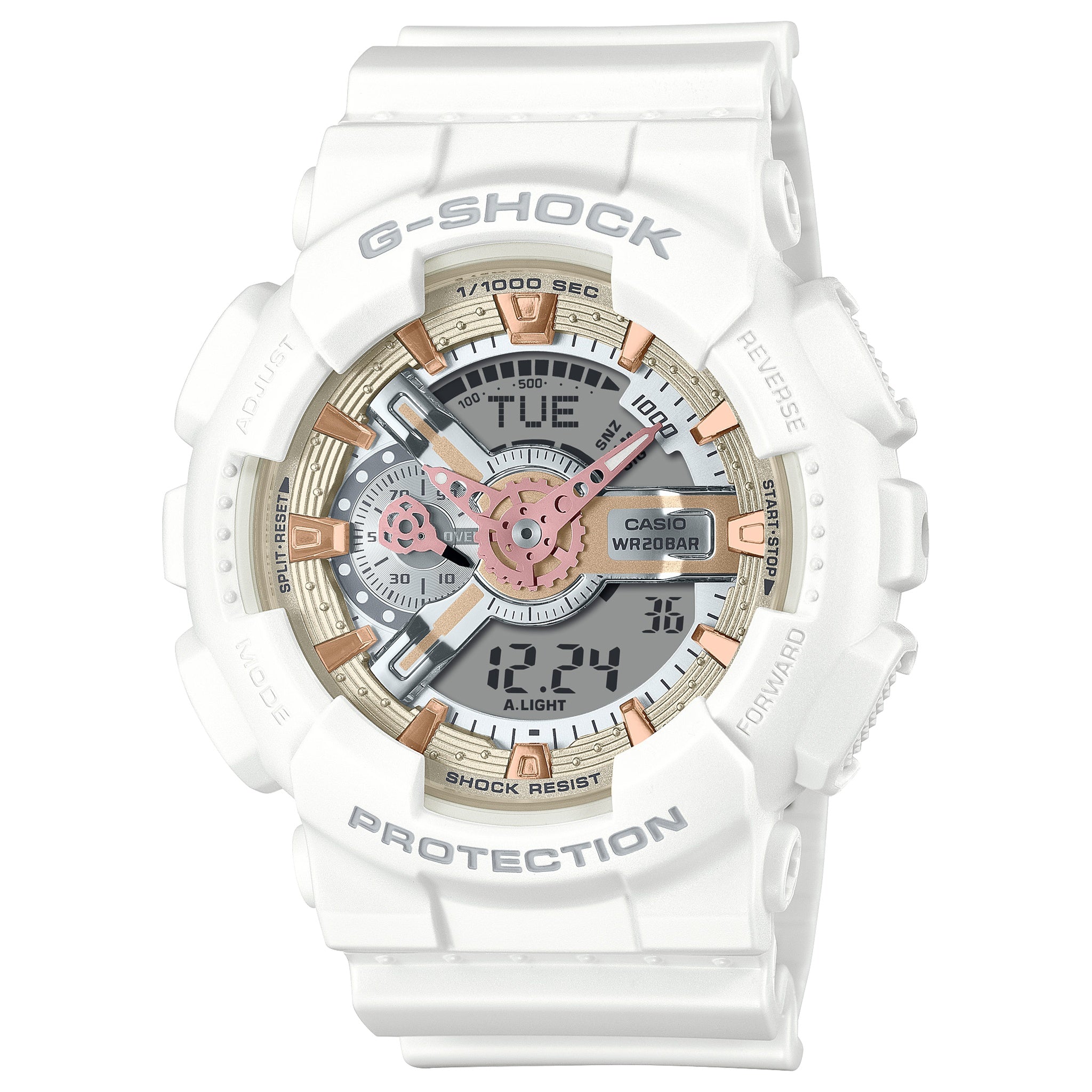 Casio G-Shock / Baby-G LOV-24A-7A Unisex Weiß