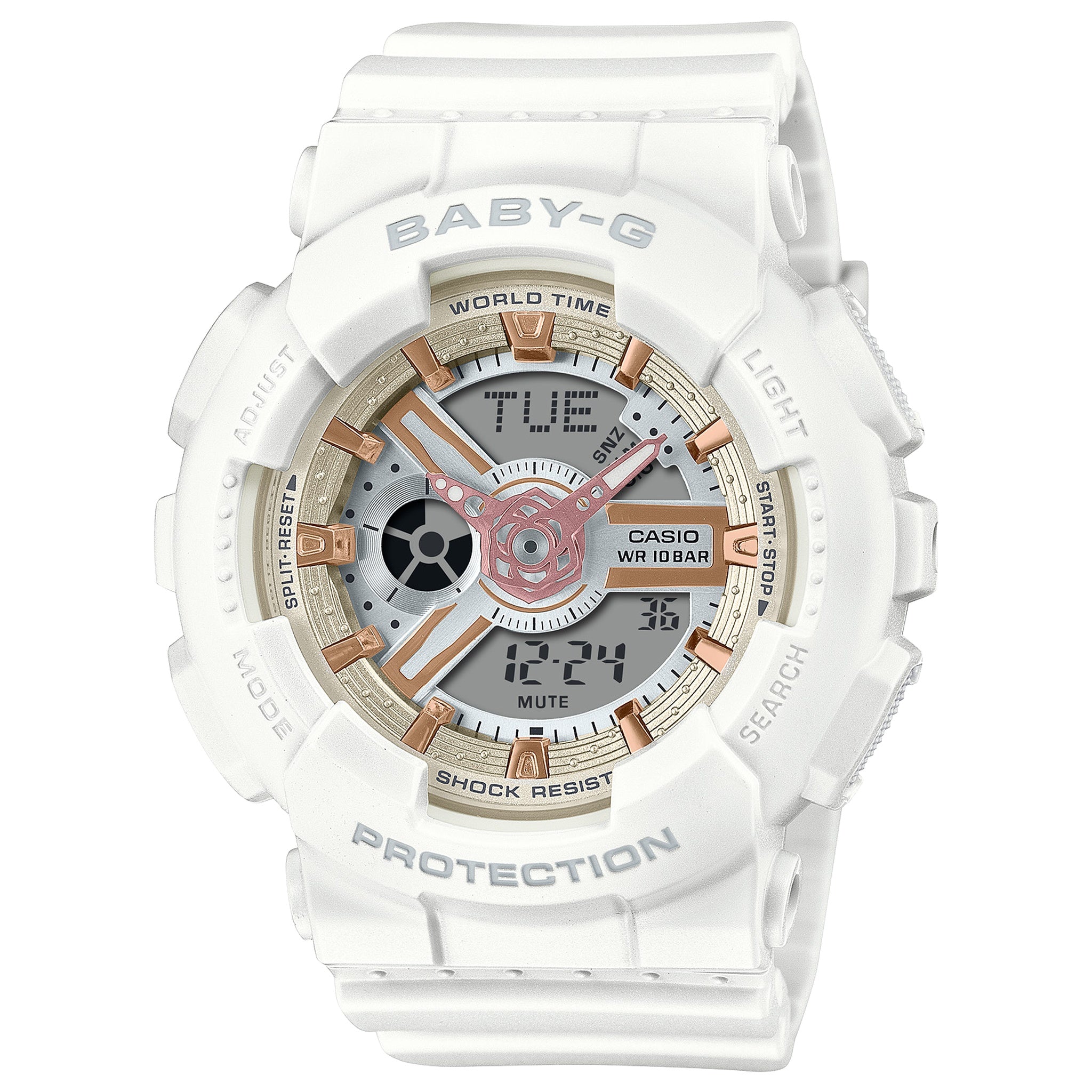 Casio G-Shock / Baby-G LOV-24A-7A Unisex Weiß