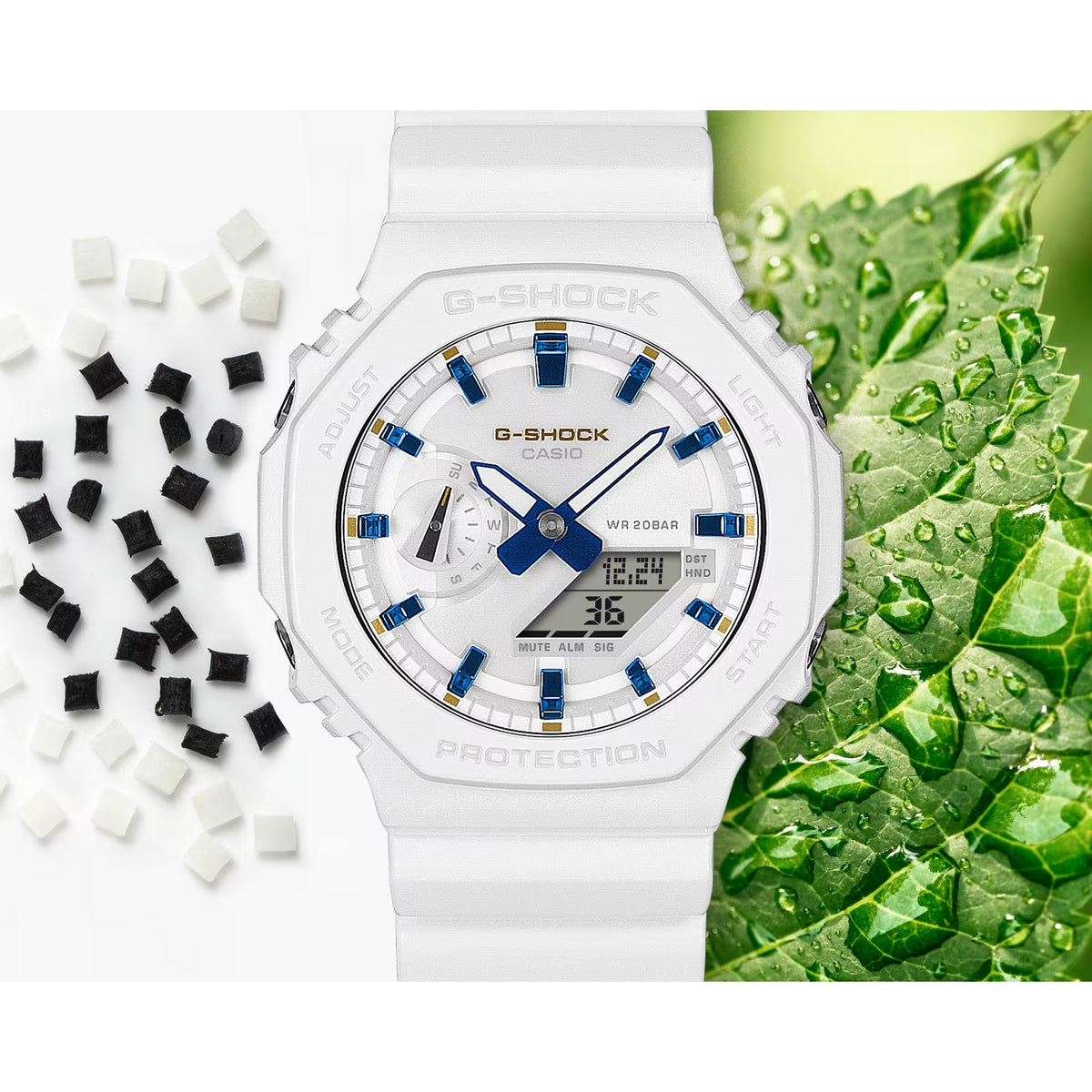 Casio G-Shock / Baby-G LOV-25A-7A Unisex White Blue Watches