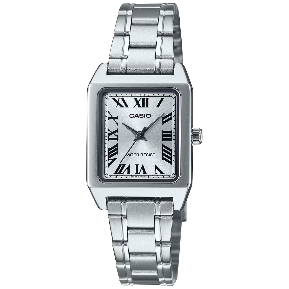 Montre Casio Timeless LTP-B150D-7B Rectangulaire Argenté Femme