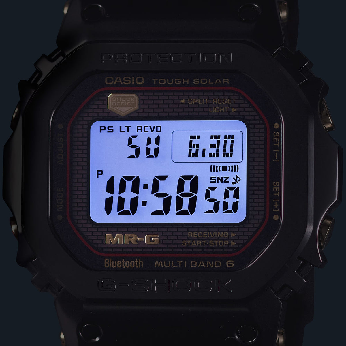 Casio G-Shock MRG-B5000B-1 Solar Radio-Controlled Titanium Watch