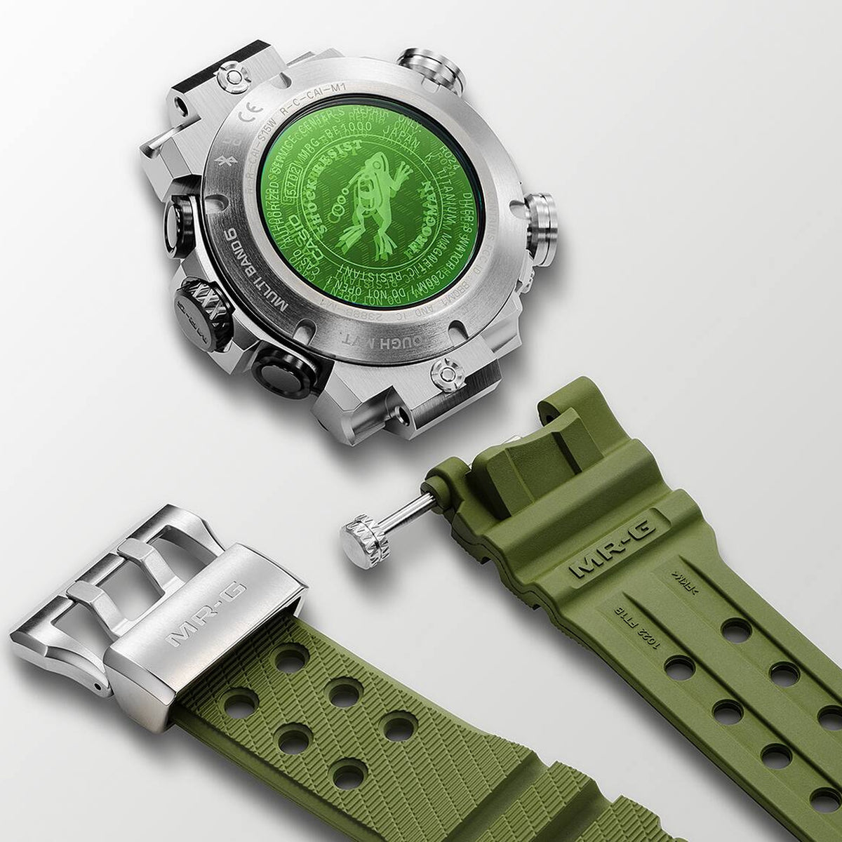 Casio G-Shock MRG-BF1000RG-3A Frogman Funkgesteuerte Uhr