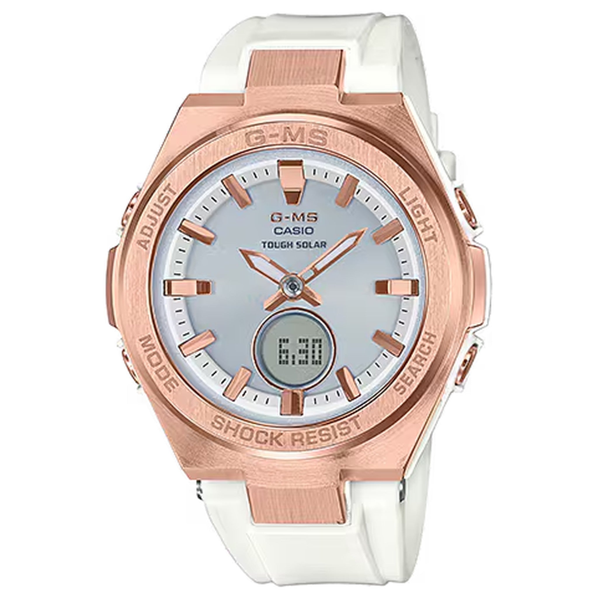 Casio Baby-G MSG-S200G-7A Damenuhr Roségold Weiß