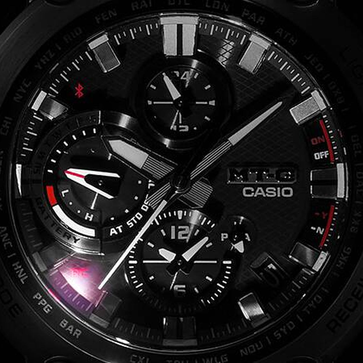 Casio G-Shock MTG-B1000-1A Solar Radio-Controlled Watch