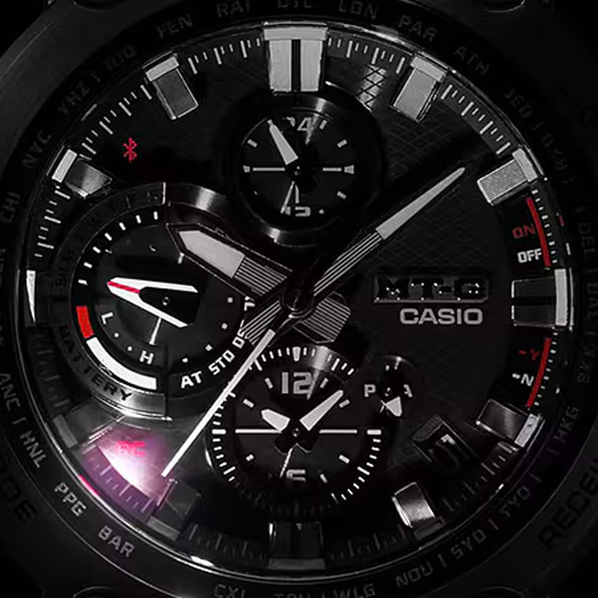 Montre Casio G-Shock MTG-B1000B-1A Homme Noir