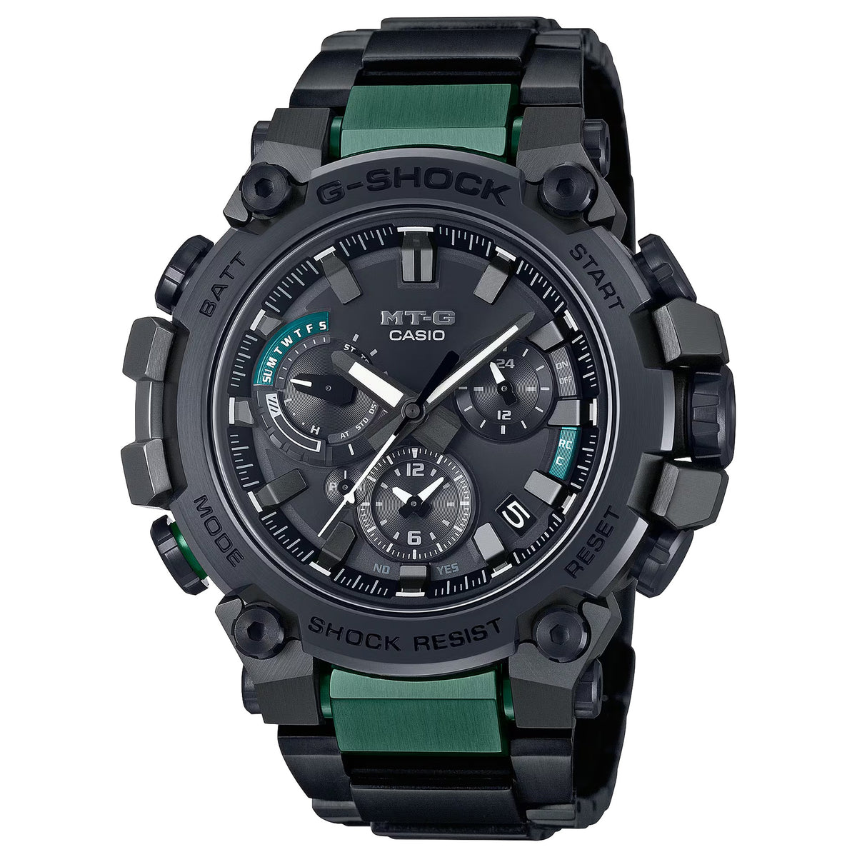 Casio G-Shock MTG-B3000BD-1A2 Men's Watch Black Green