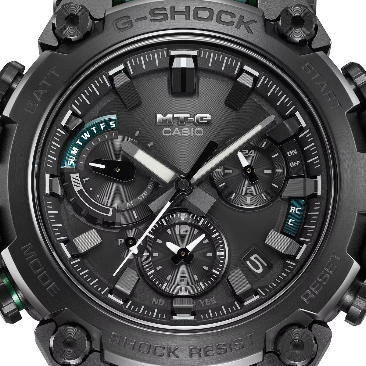 Casio G-Shock MTG-B3000BD-1A2 Men's Watch Black Green