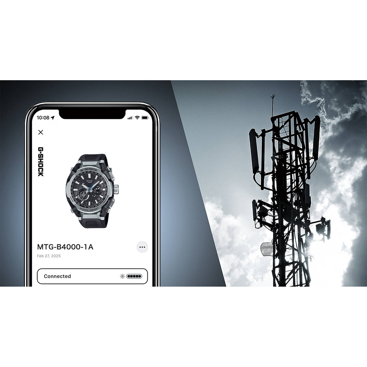 Casio G-Shock MTG-B4000-1A Solaruhr Funkgesteuert
