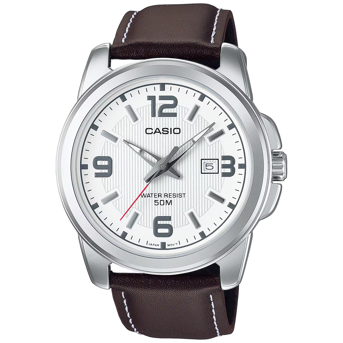 Montre Casio MTP-1314PL-7AV Blanc Cuir Homme