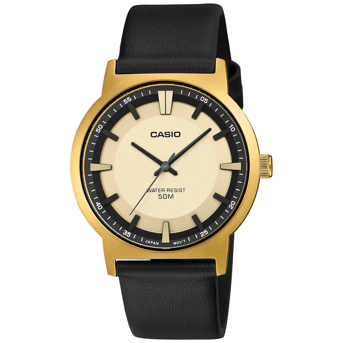 Casio Timeless Uhr MTP-B220GL-9AV Gold Schwarz Herren