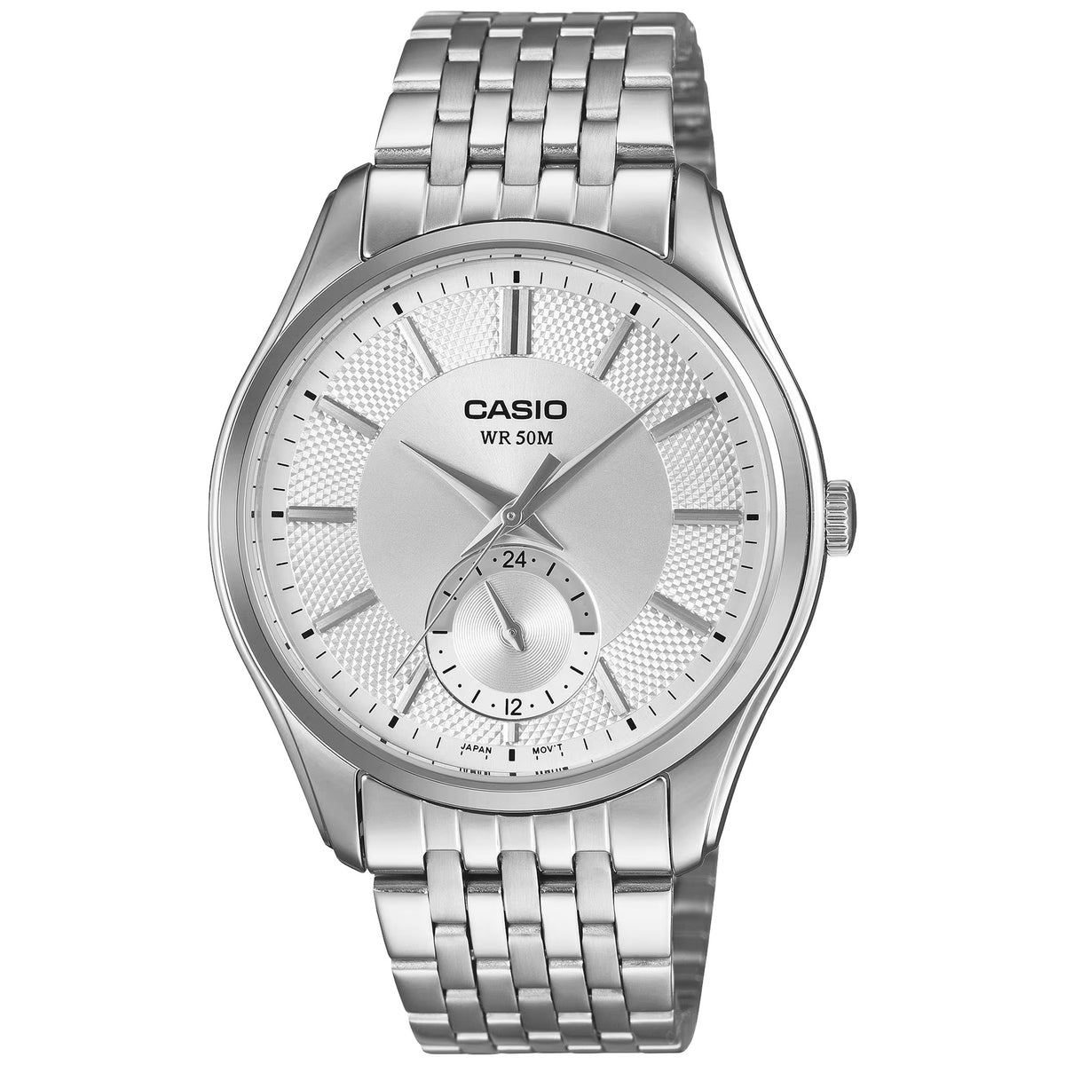 Casio Timeless MTP-B315D-7AV Herrenuhr Silber