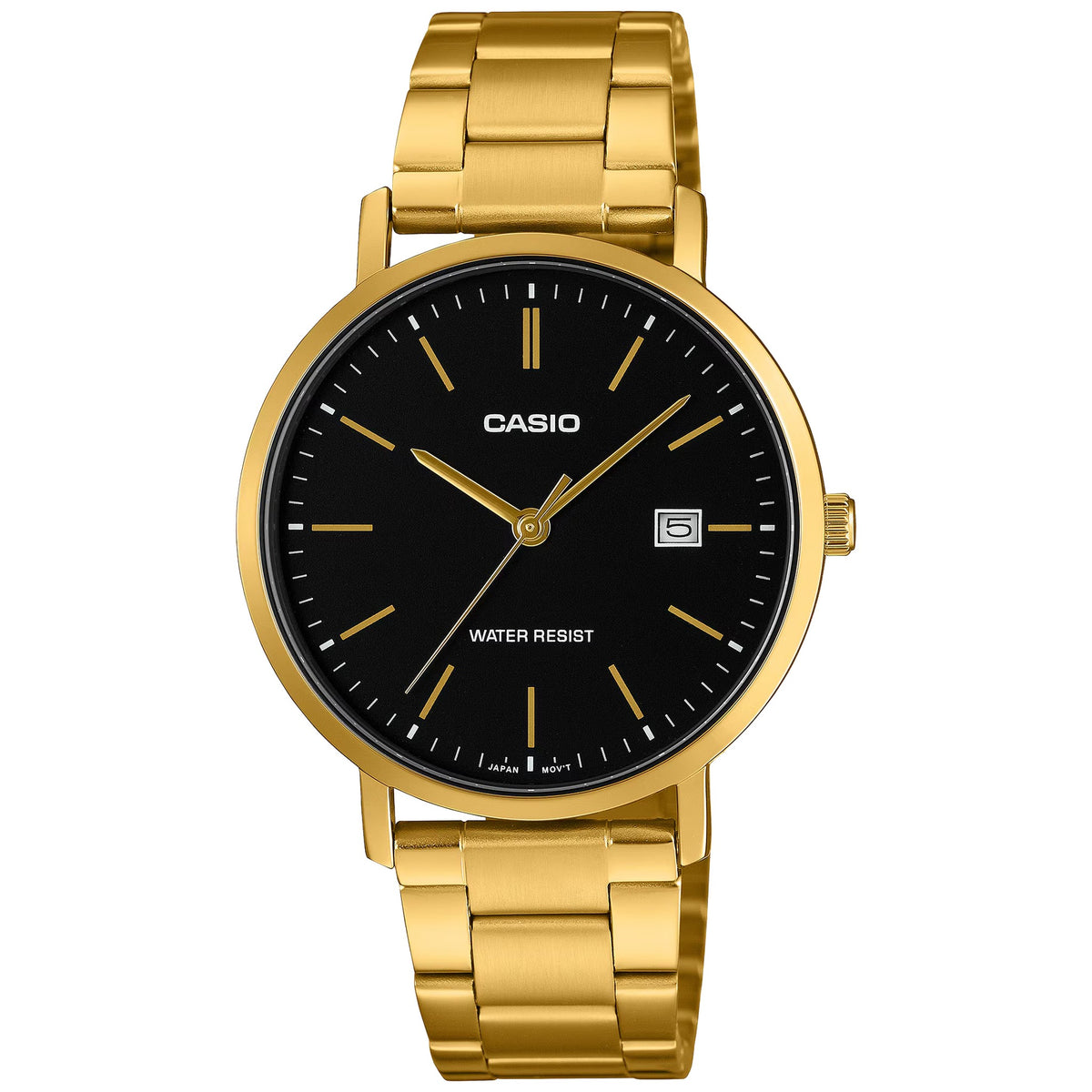 Casio Uhr MTP-VT05G-1E Gold Schwarz Herren