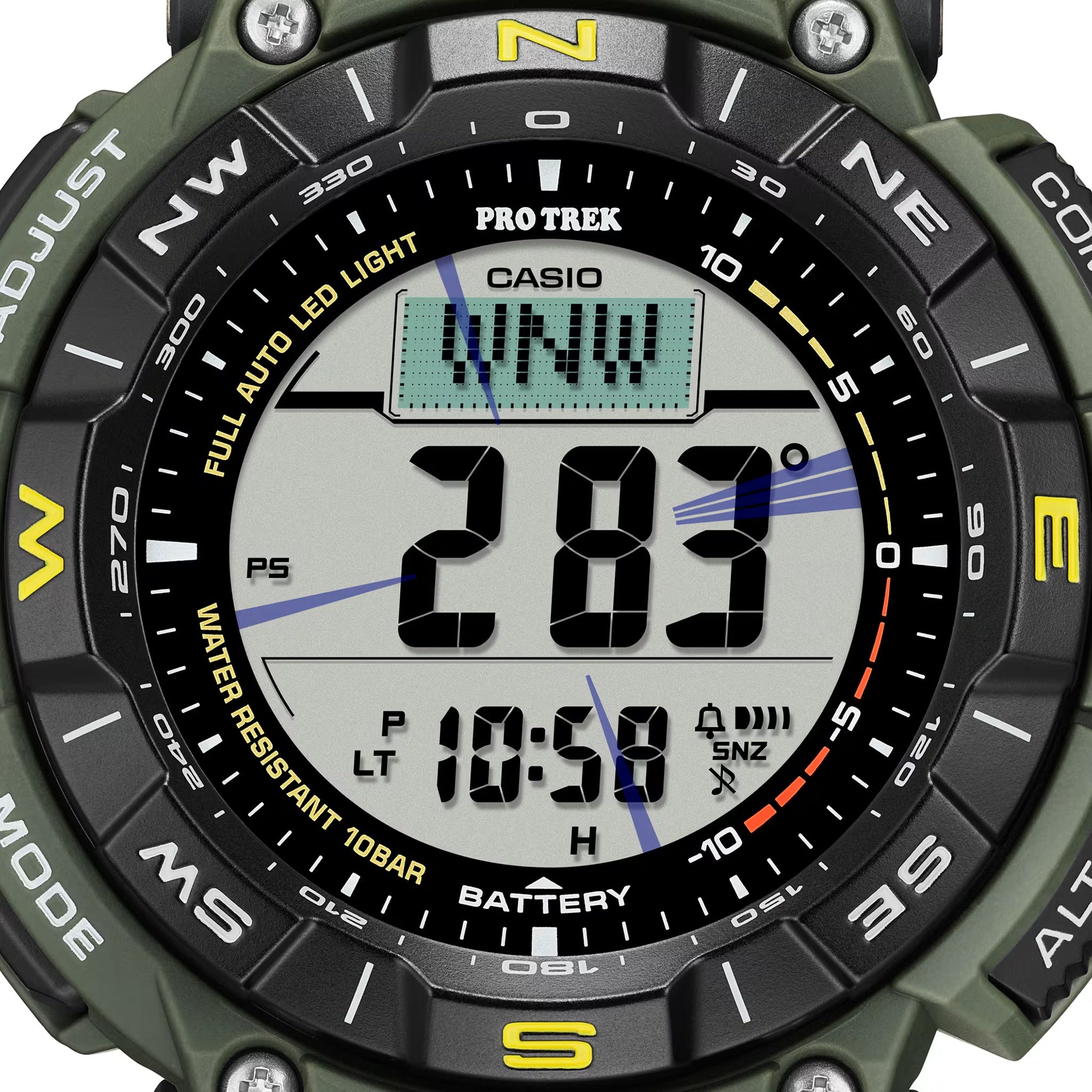 Men's Casio Pro Trek PRG-340-3 Green Watch