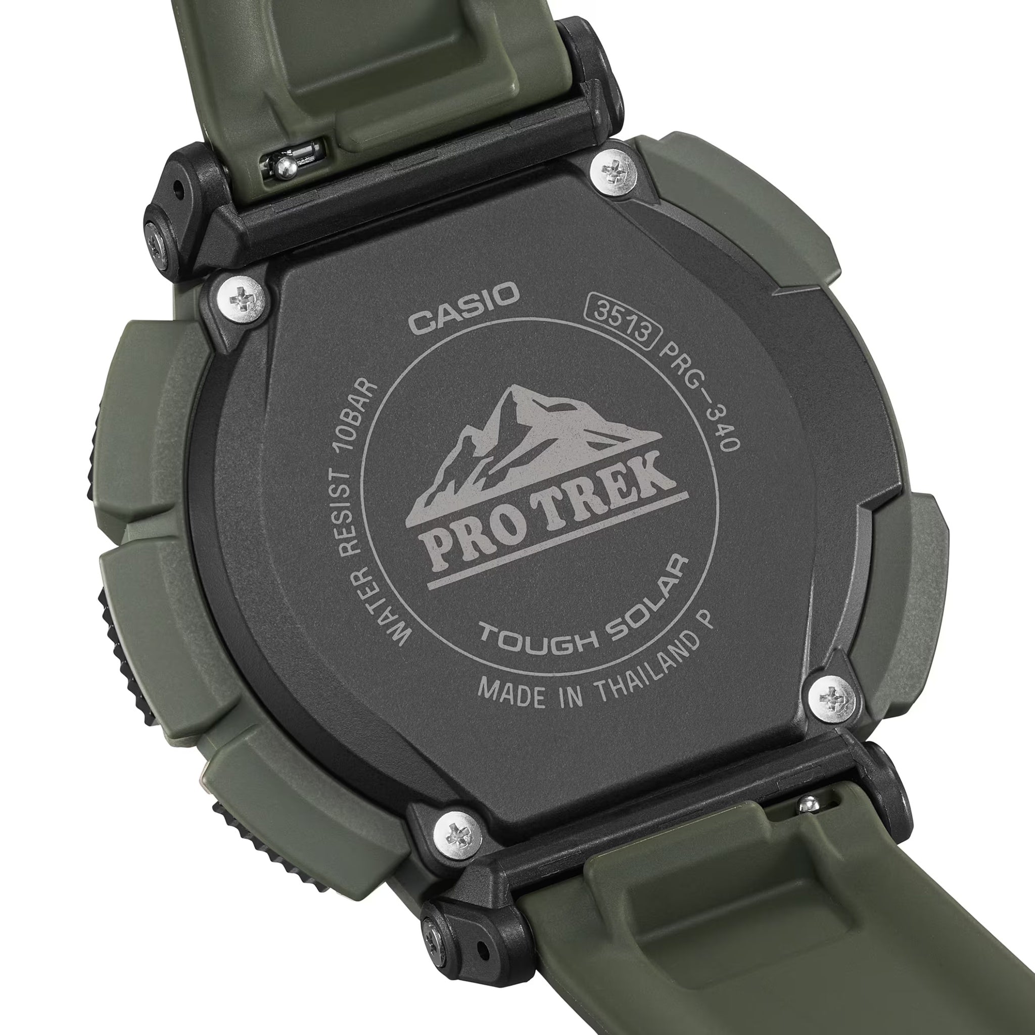 Men's Casio Pro Trek PRG-340-3 Green Watch