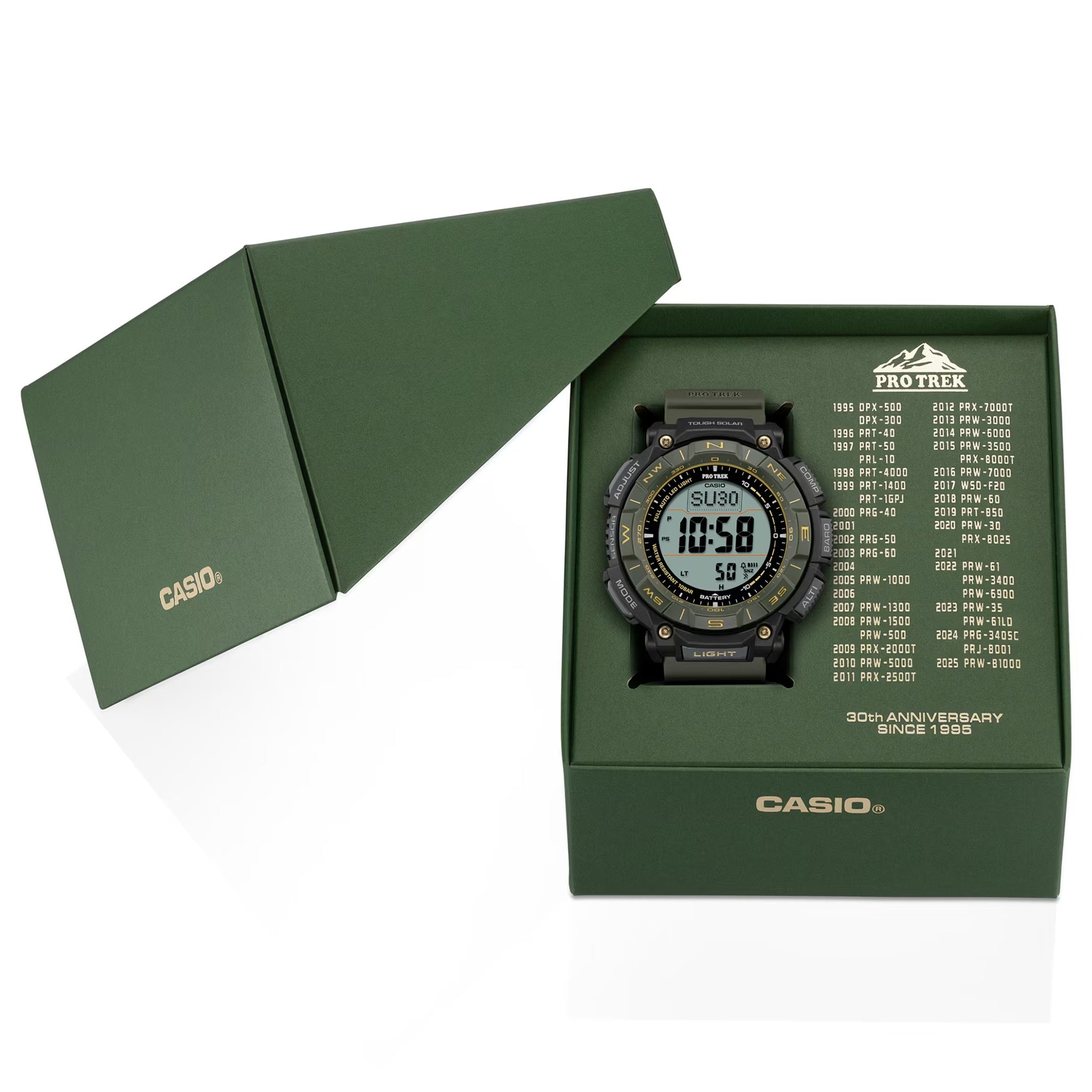 Casio Pro Trek PRG-340ANS-3 Men's Green Watch
