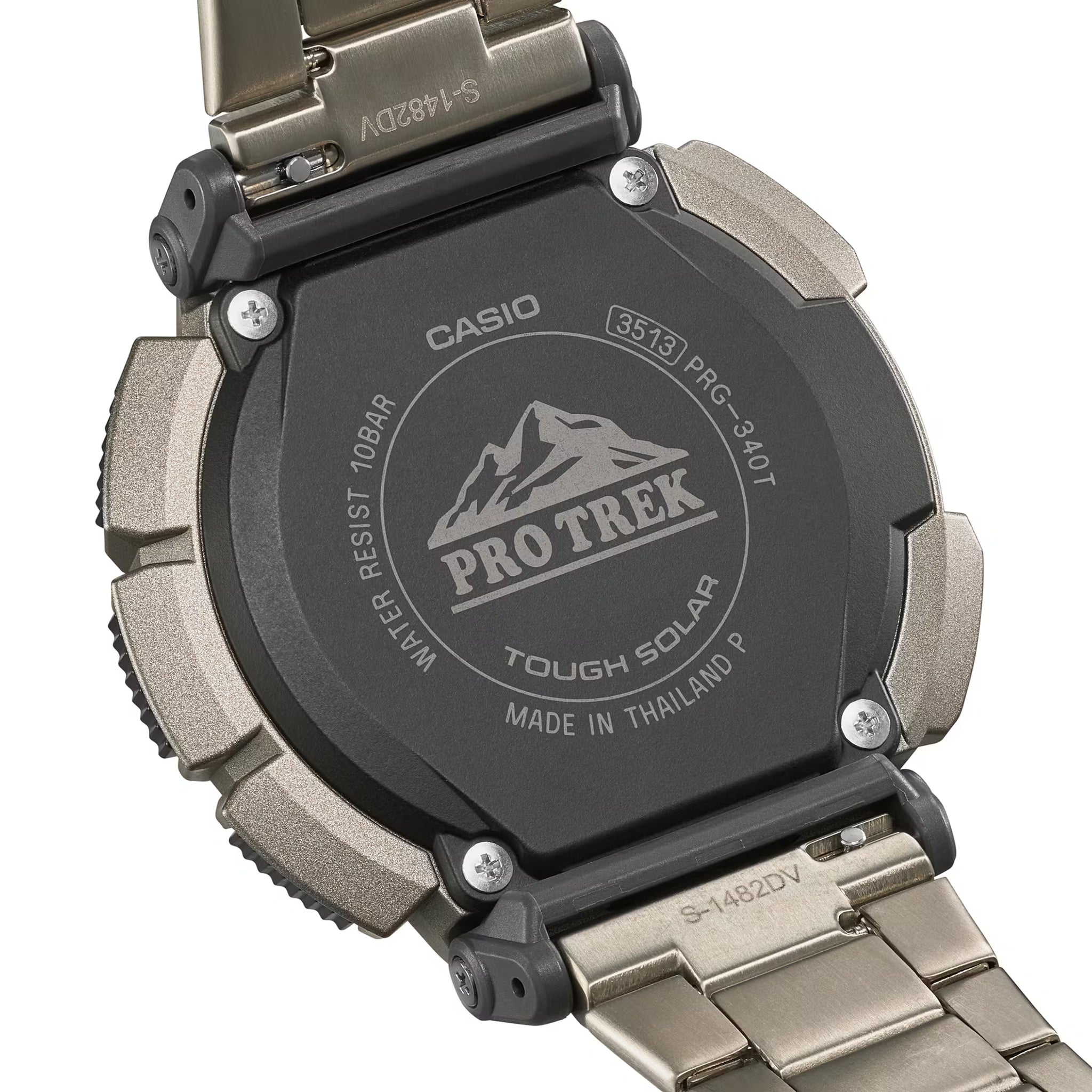 Casio Pro Trek PRG-340T-7 Men's Watch Silver Black