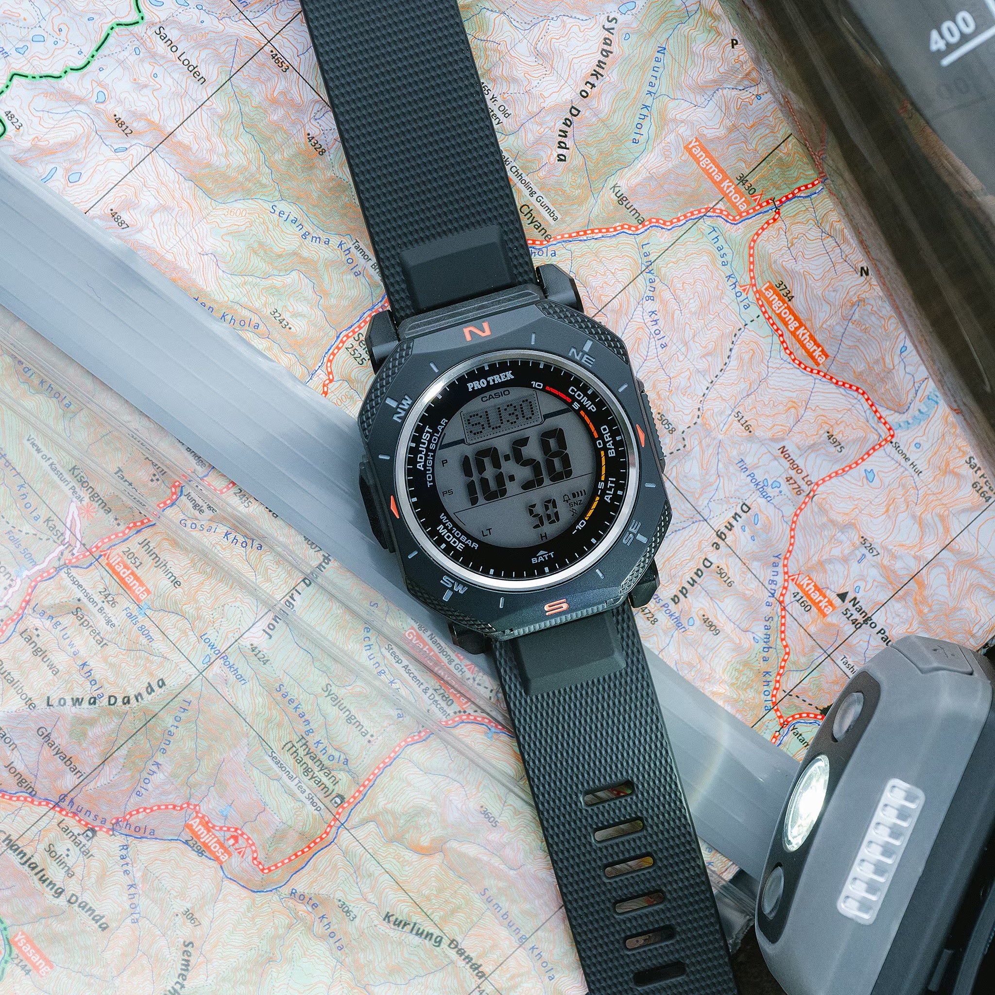 Men's Casio Pro Trek PRG-69-1 Black Watch