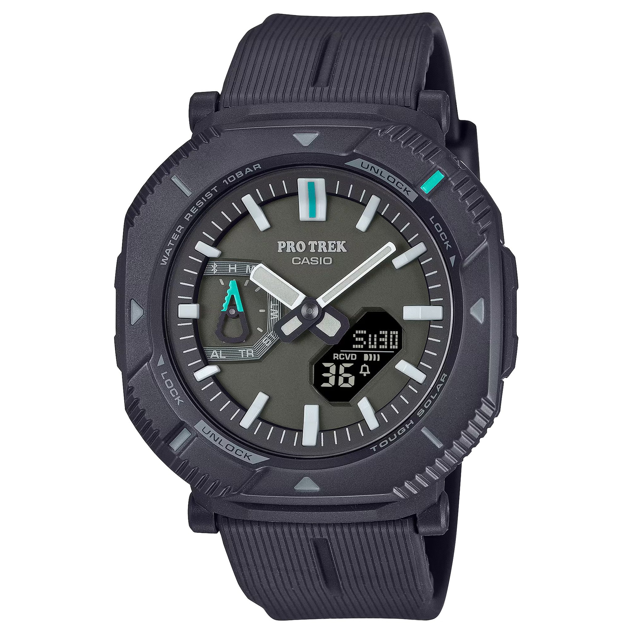 Casio Pro Trek PRJ-B001-1 Men's Watch Black Green