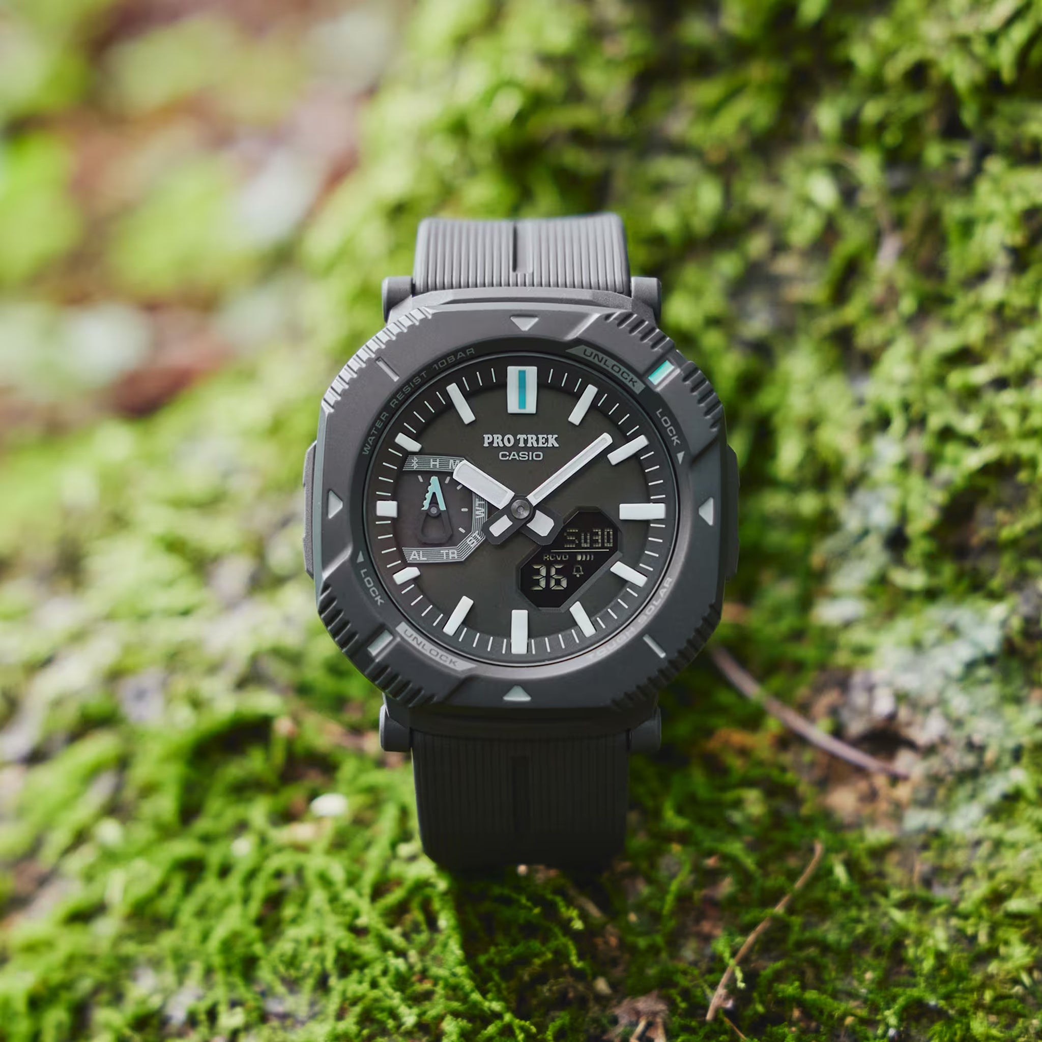 Casio Pro Trek PRJ-B001-1 Men's Watch Black Green