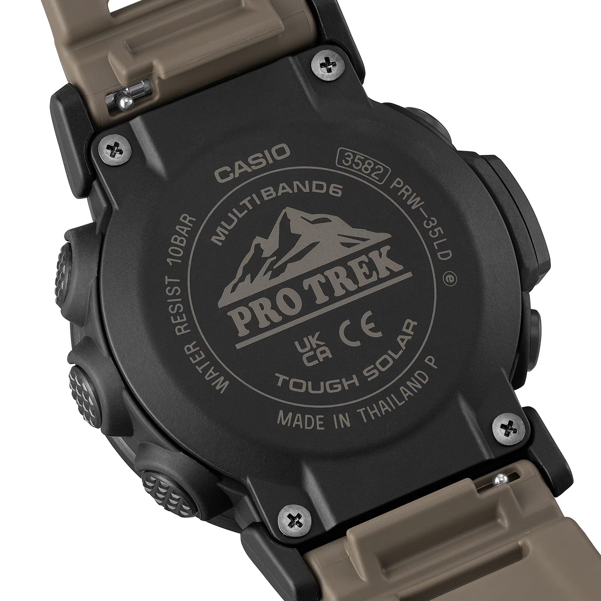 Casio Pro Trek PRW-35LD-5 Men's Watch Brown Black