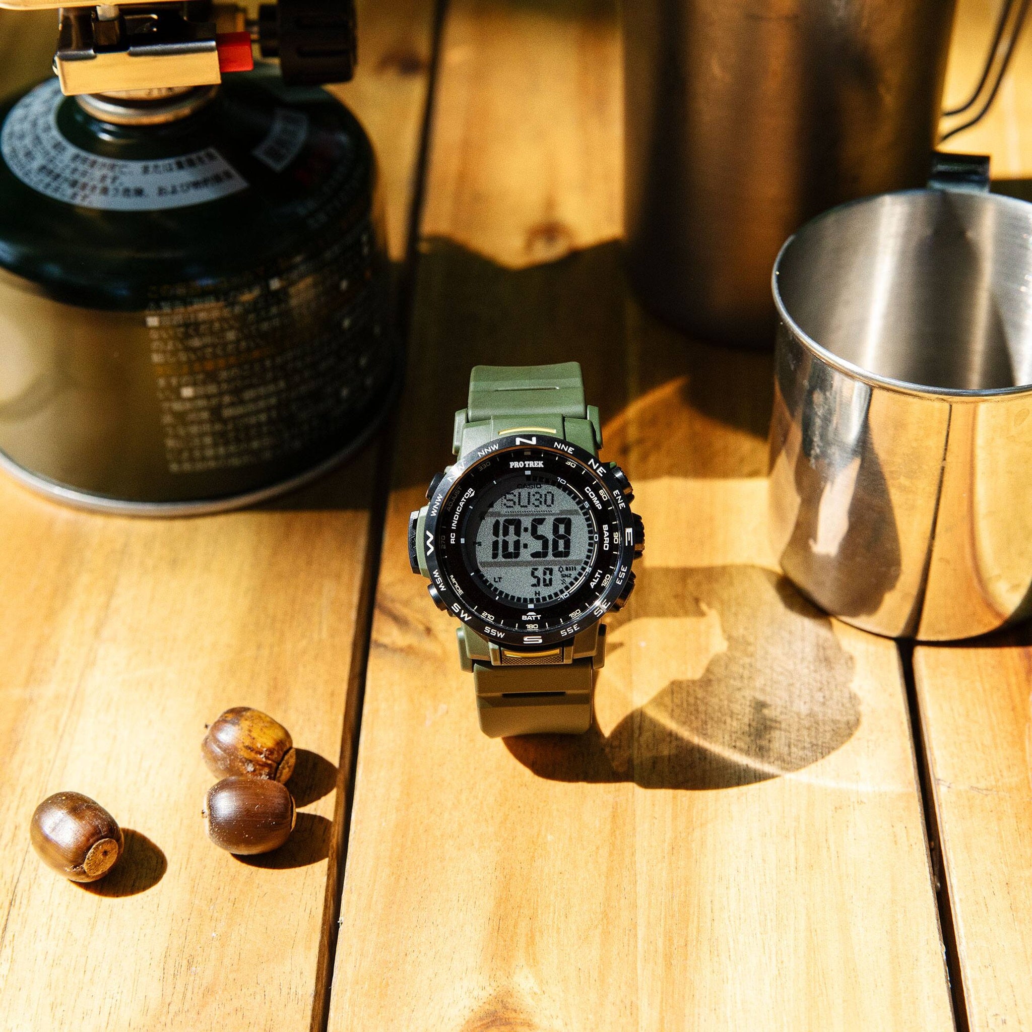 Casio Pro Trek PRW-35Y-3B Men's Watch Green Black
