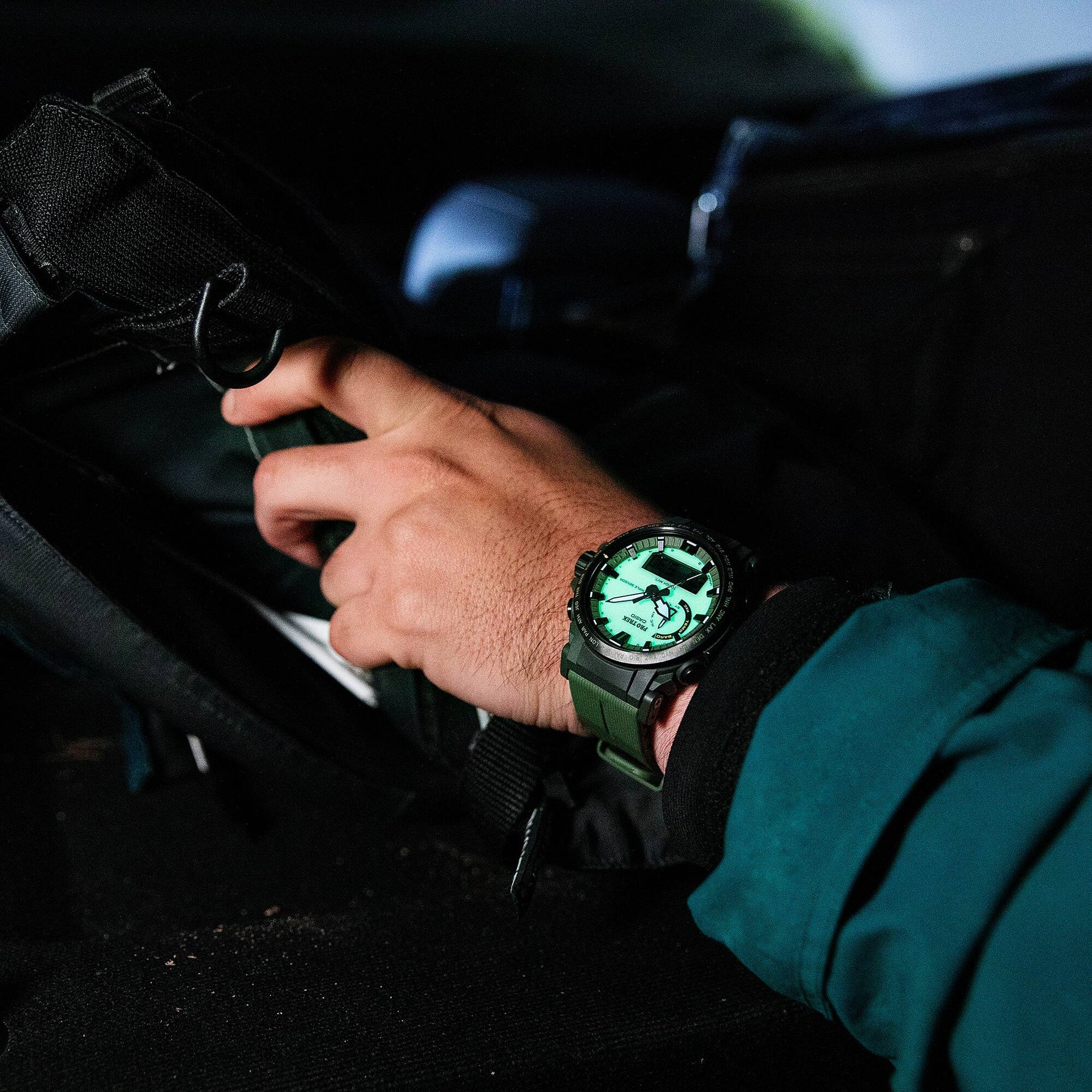Casio Pro Trek PRW-61LD-3 Men's Green Watch