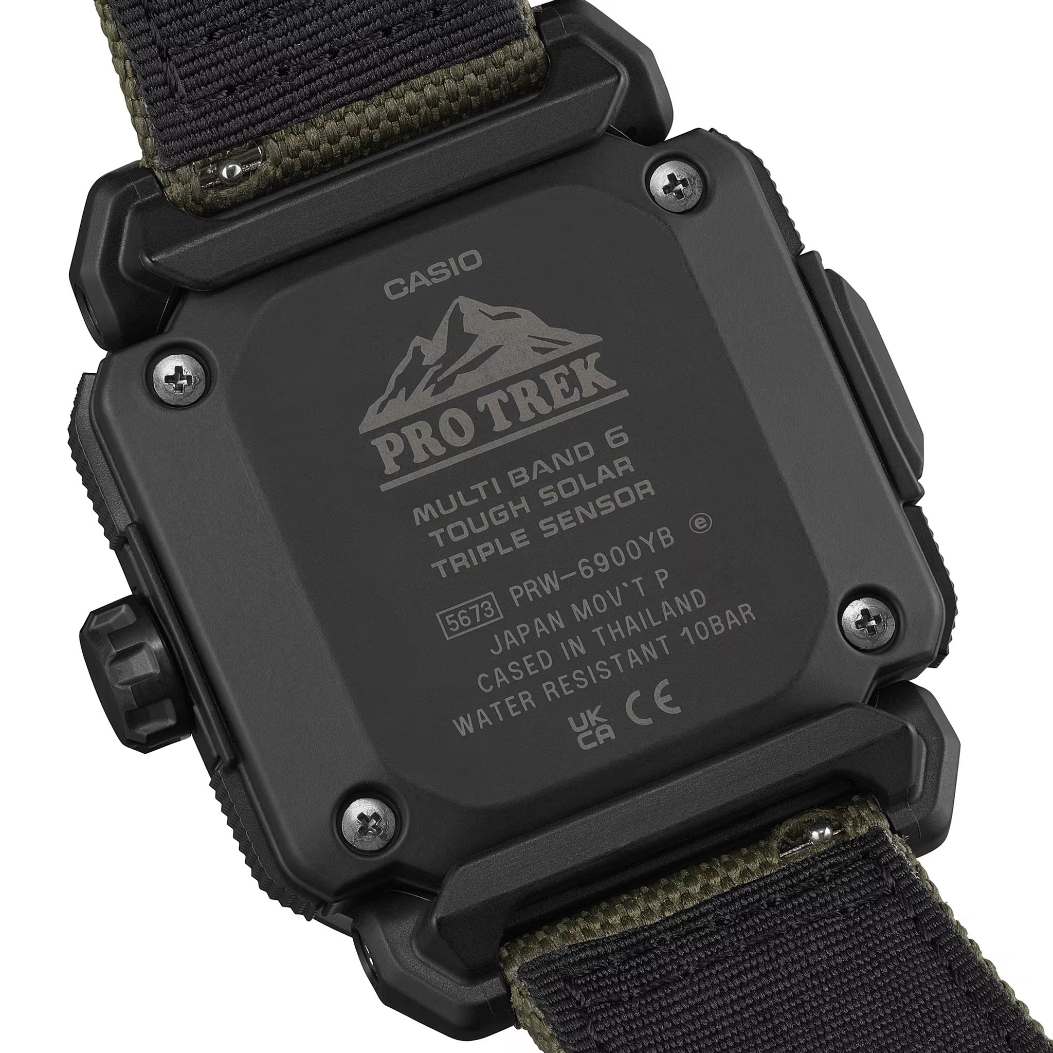 Casio Pro Trek PRW-6900YB-3 Men's Watch Green Grey