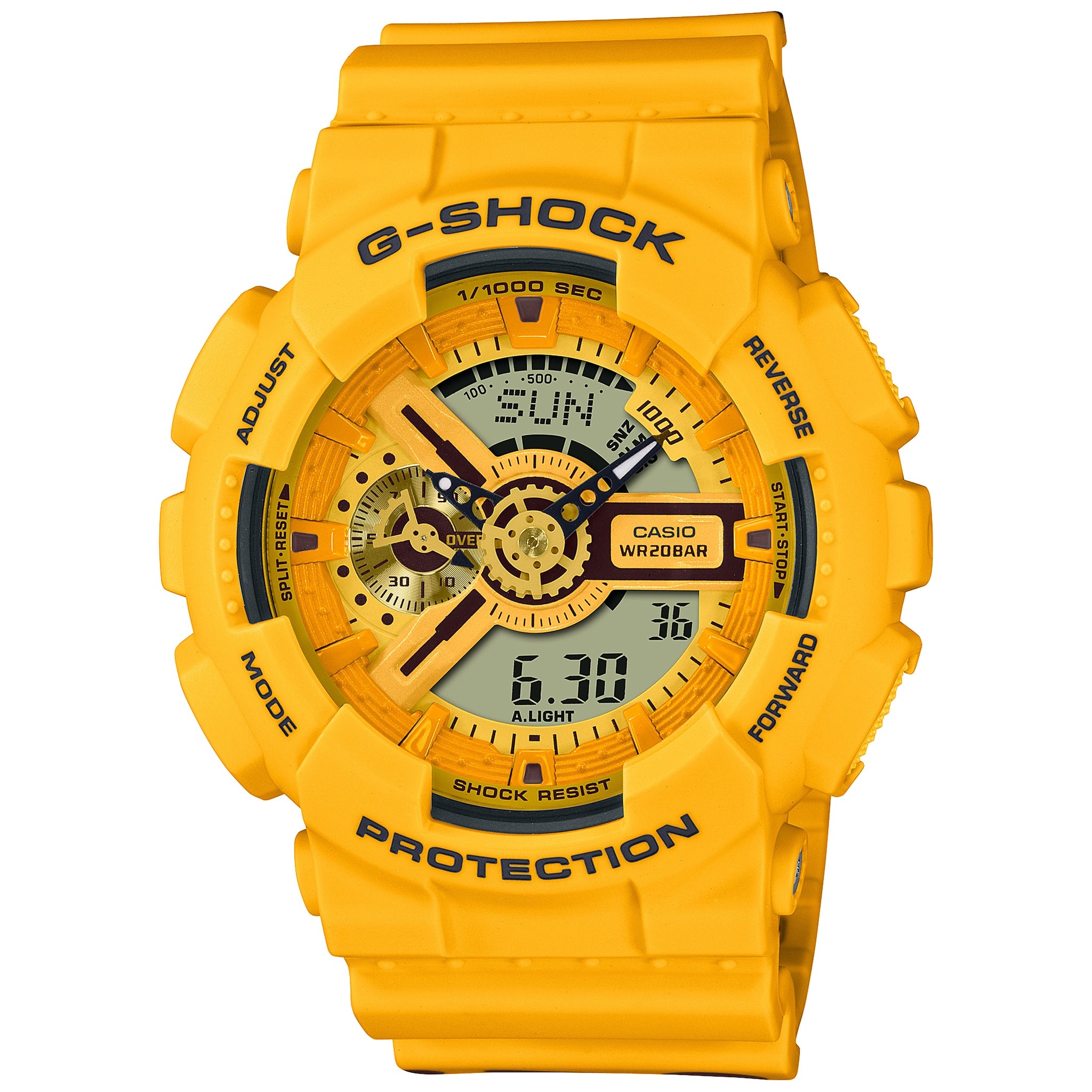 Casio G-Shock / Baby-G SLV-22A-9A Unisex Yellow Watches