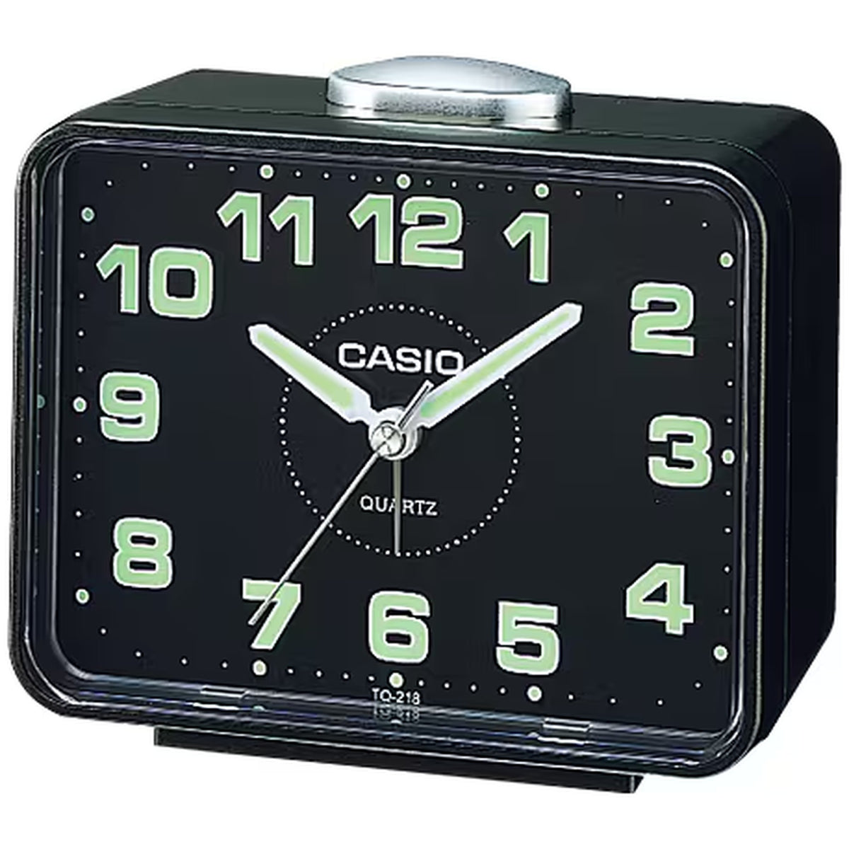 Casio TQ-218-1 Black Alarm Clock