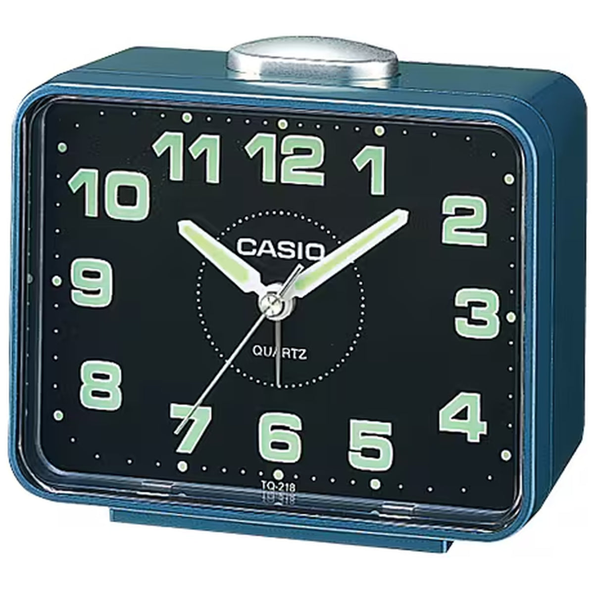 Casio TQ-218-2 Alarm Clock Blue Black