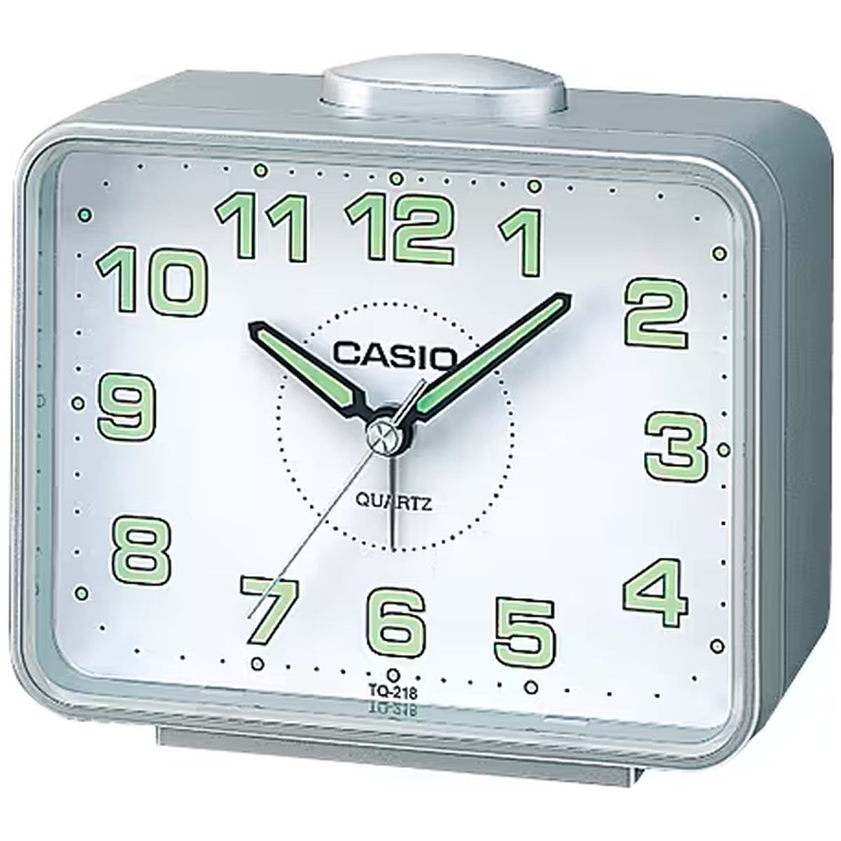 Casio Wecker TQ-218-8 Weiß Silber