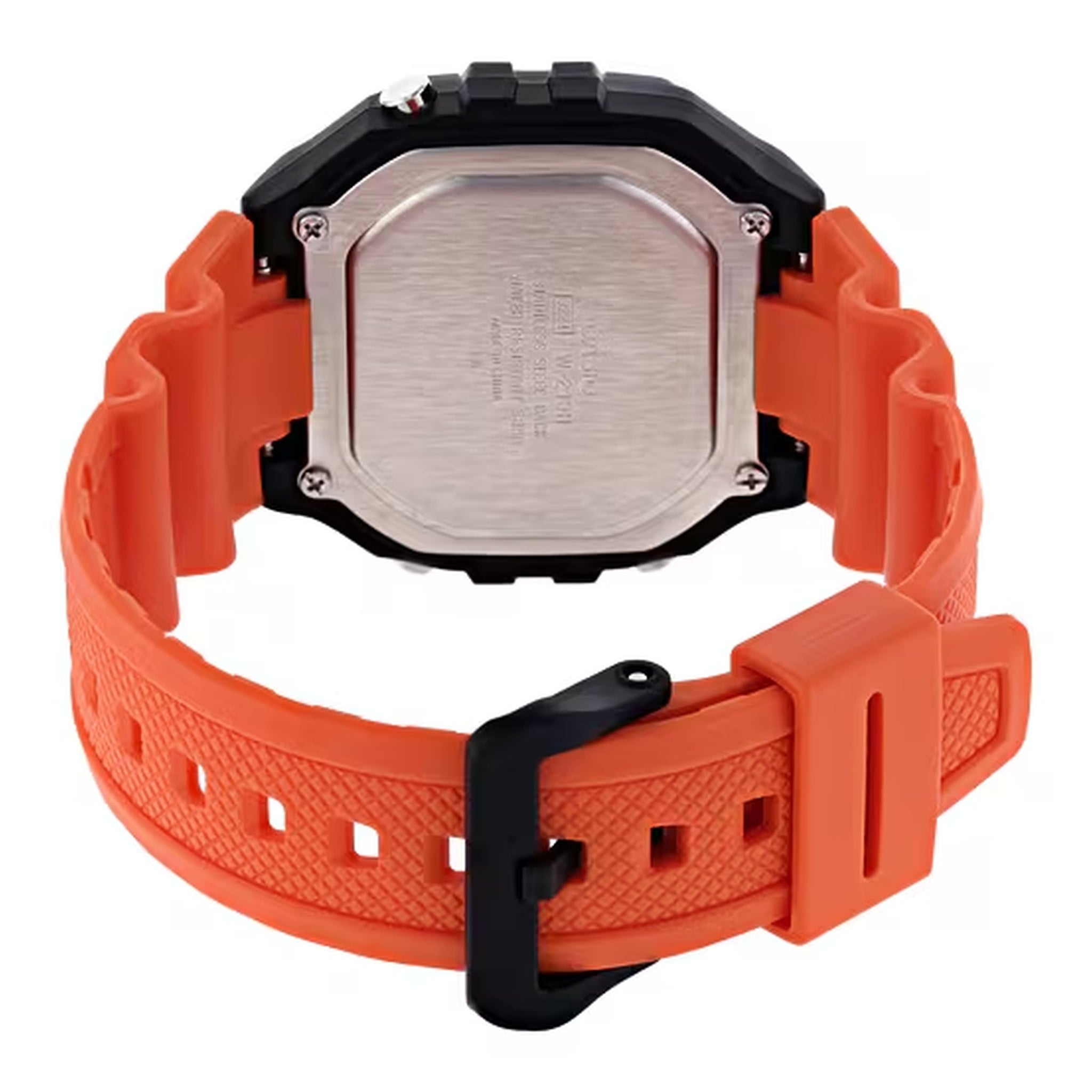 Casio Men's Watch W-218H-4B2 Quartz Digital Black