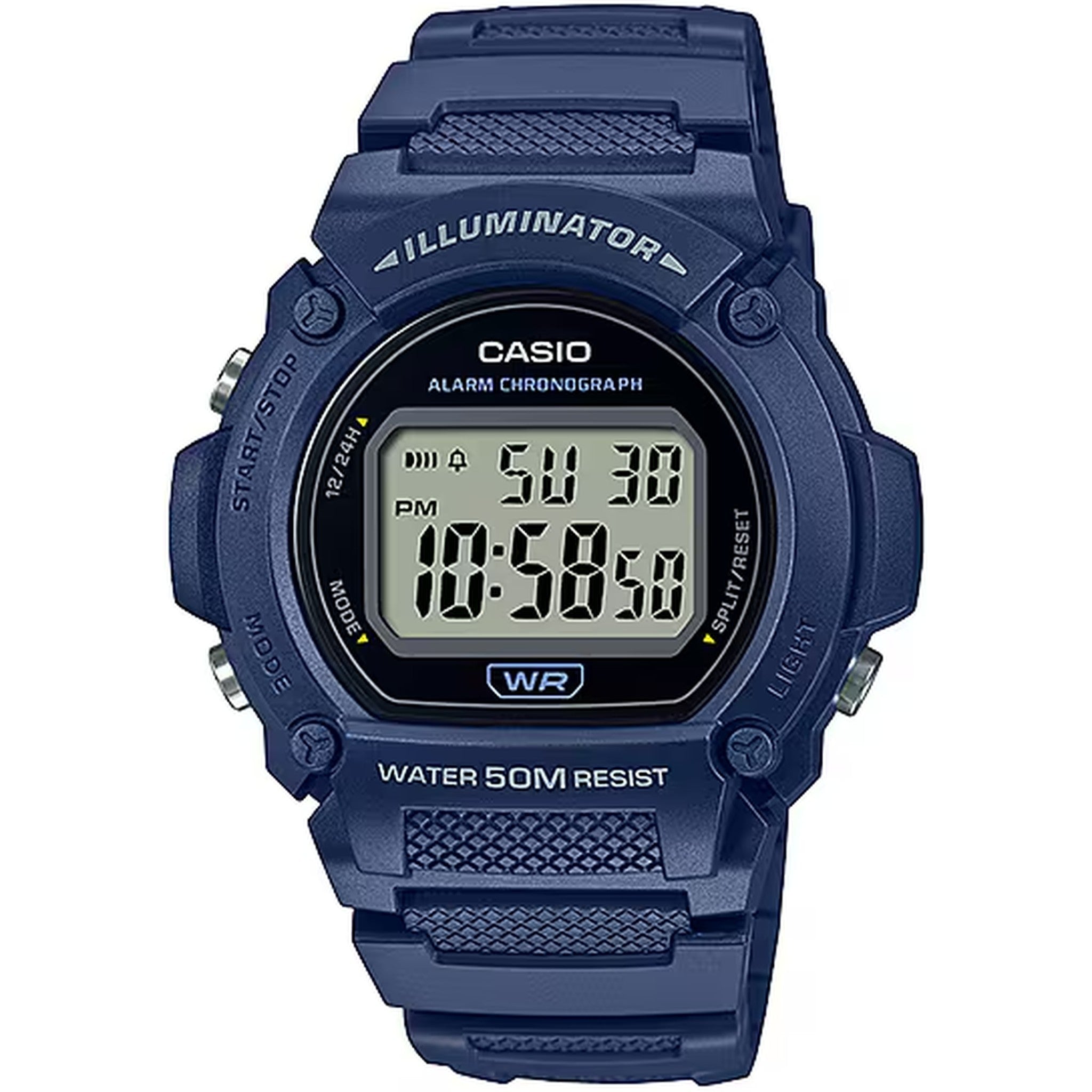 Casio Men's Watch W-219H-2A Quartz Digital Black