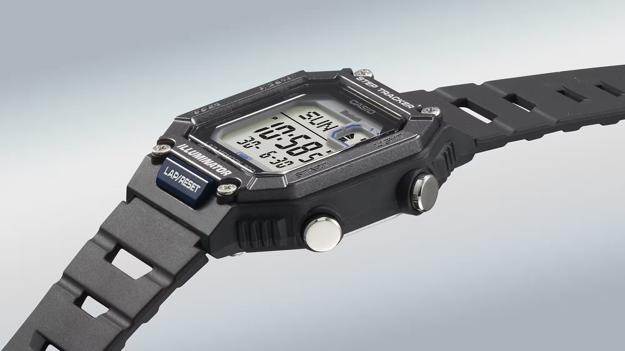 Casio Men's Watch WS-B1000-1A Quartz Digital Black