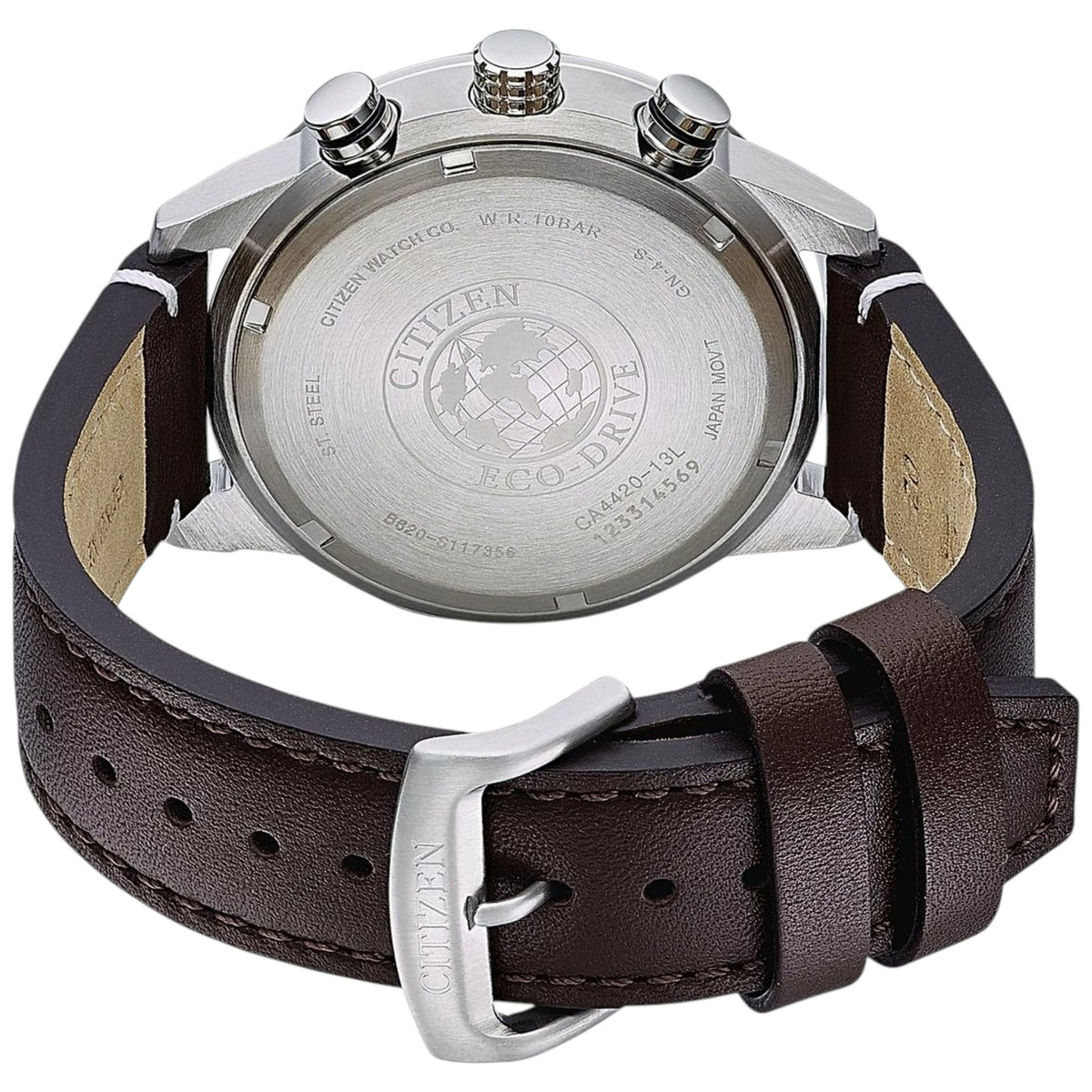 Citizen Eco-Drive CA4420-13L Herenhorloge Blauw Bruin
