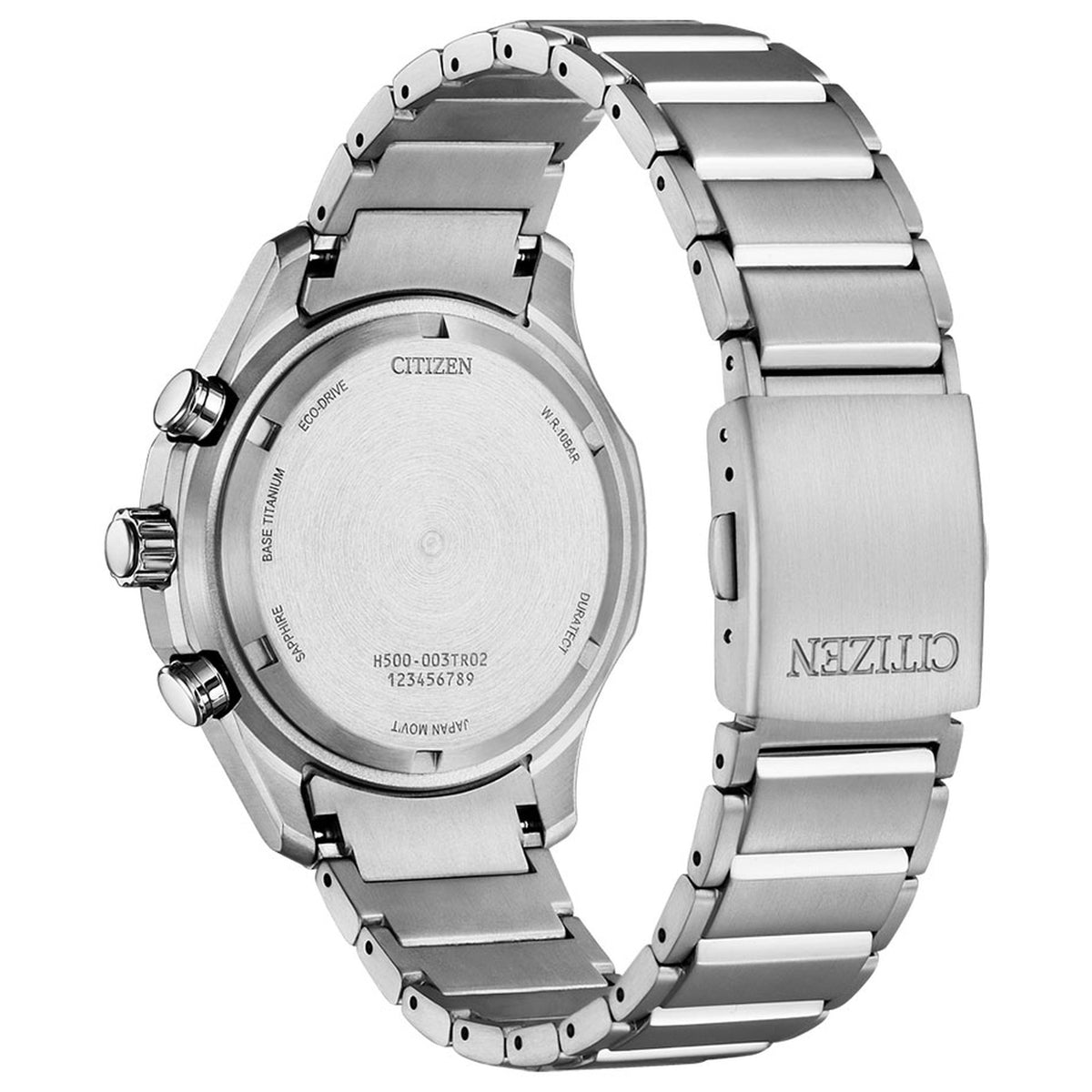 Orologio Citizen AT2530-85A Cronografo Eco-Drive Titanio Uomo