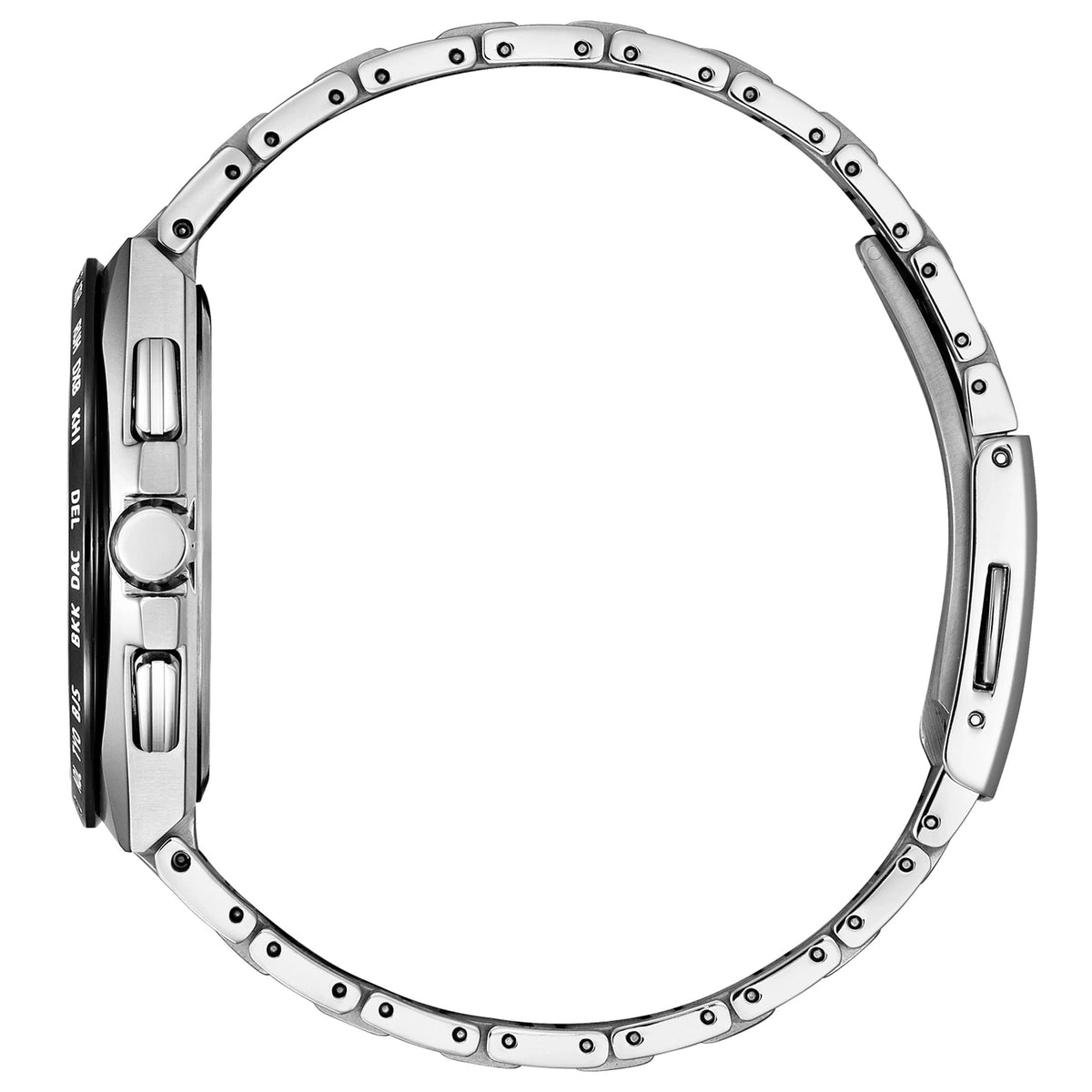 Orologio Citizen AT8238-84M Cronografo Eco-Drive 43.5mm Super Titanium Blu Uomo