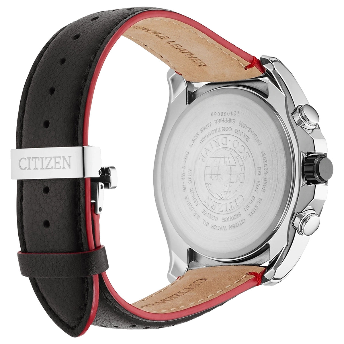 Montre Citizen AT9036-08E Eco-Drive 44mm Cuir Noir Homme