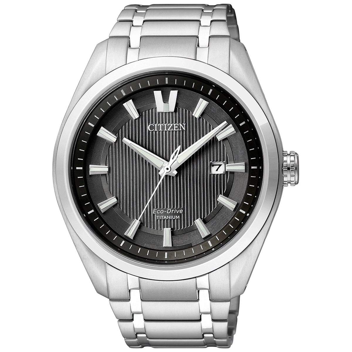 Montre Citizen AW1240-57E Eco-Drive 42mm Super Titanium Noir Homme