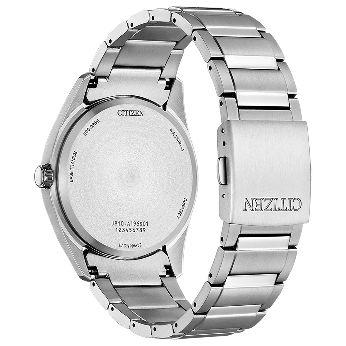 Citizen AW1641-81L Eco-Drive 41,5 mm Super Titanium Blauw Herenhorloge