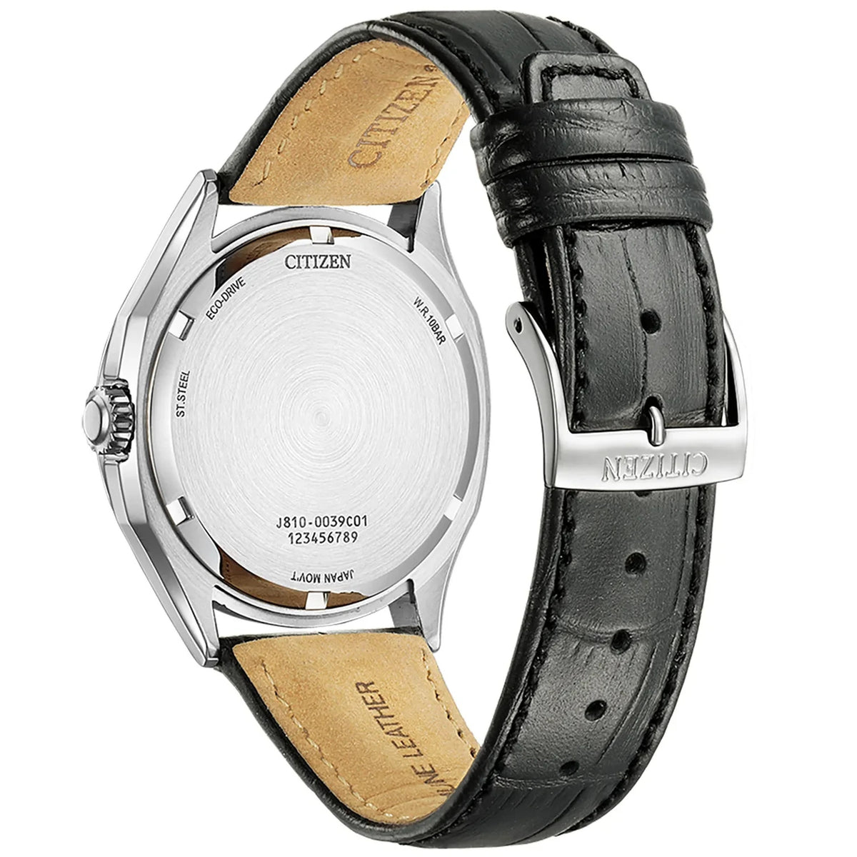 Reloj Citizen AW1750-18E 41.2mm Cuero Negro Hombre