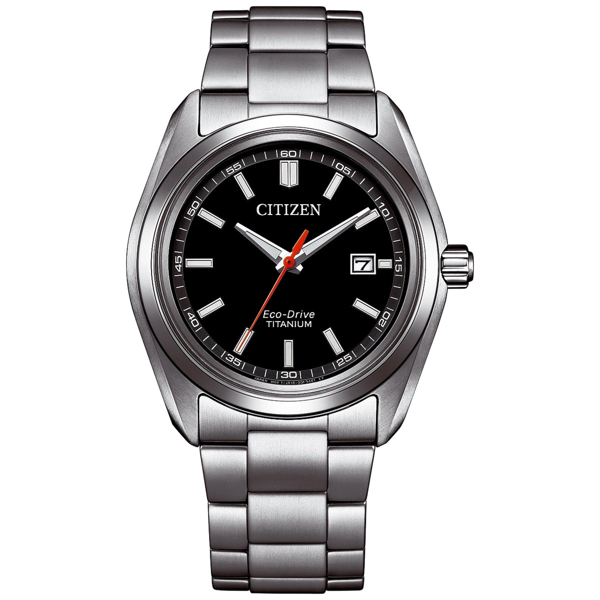 Montre Citizen AW1900-50E Eco-Drive 40mm Super Titanium Noir Homme