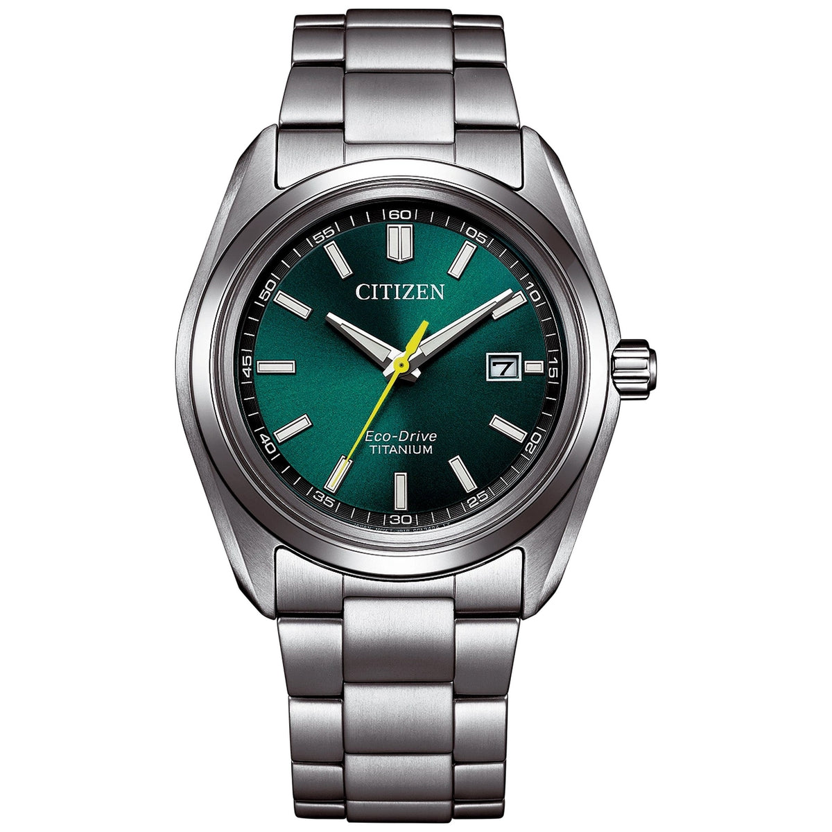 Montre Citizen AW1900-50X Eco-Drive 40mm Super Titanium Vert Homme
