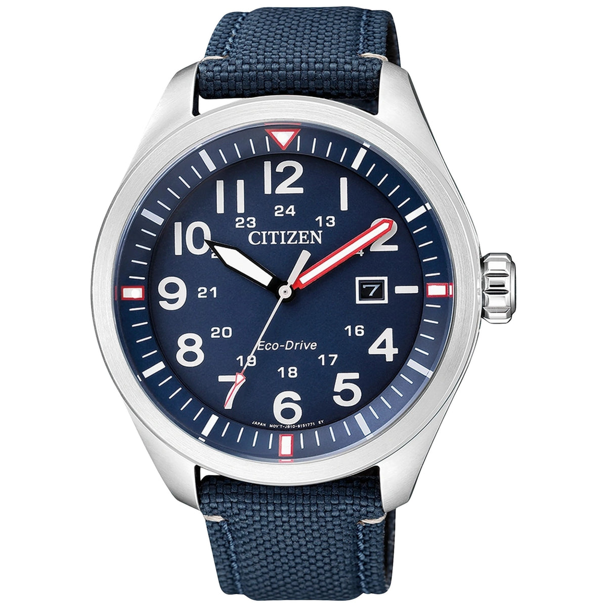 Montre Citizen AW5000-16L Eco-Drive 42.6mm Bleu Homme