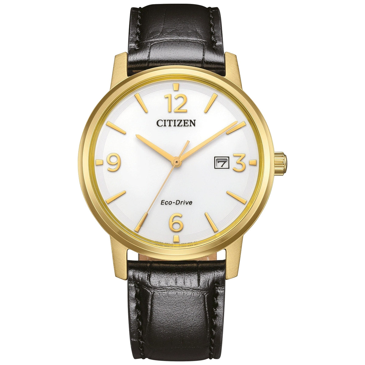 Montre Citizen BM6756-01A Eco-Drive 40mm Cuir Argenté Homme