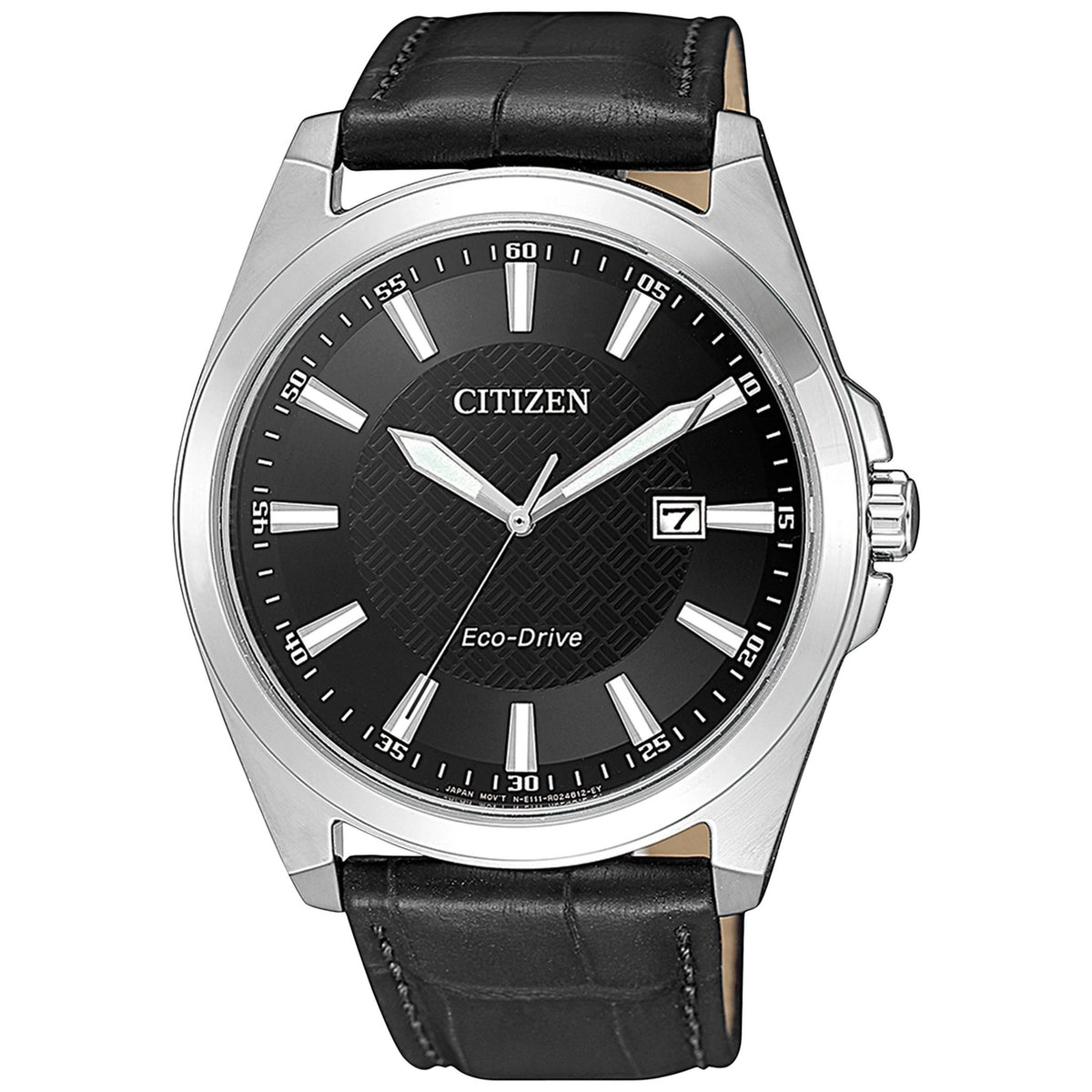 Montre Citizen BM7108-14E Eco-Drive 41mm Cuir Noir Homme
