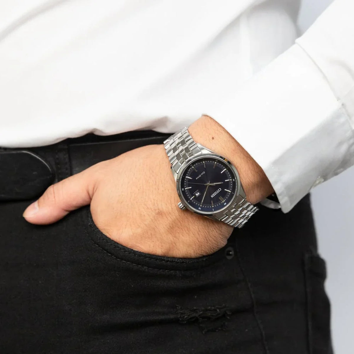Montre Citizen BM7251-53L Eco-Drive 41mm Bleu Homme
