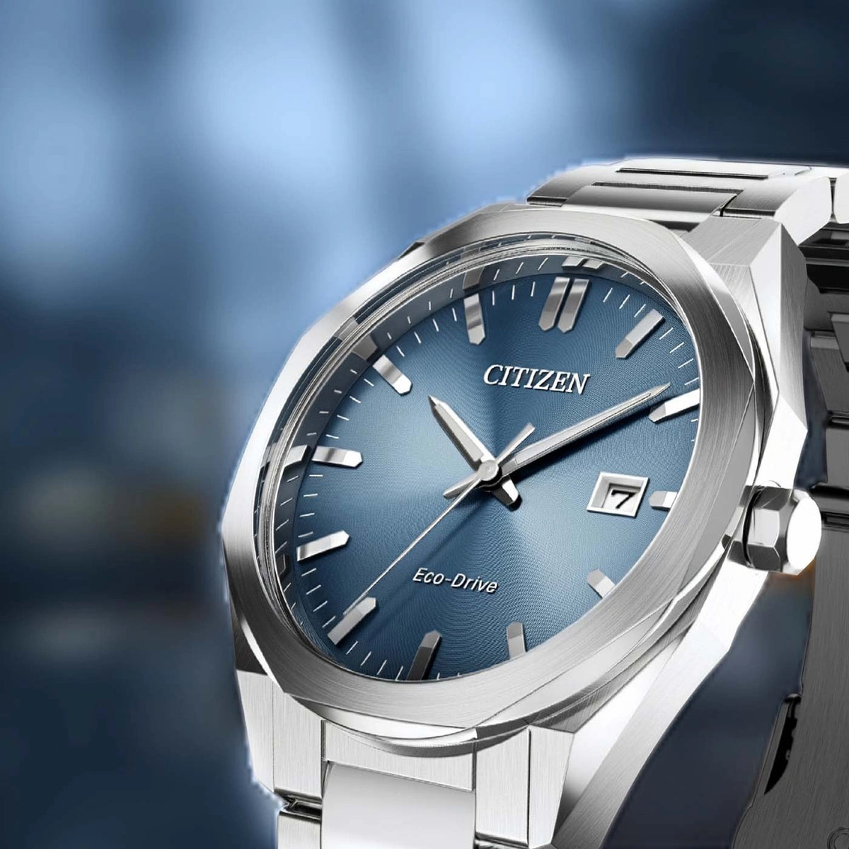 Montre Citizen BM7620-83M Eco-Drive 38mm Bleu Homme