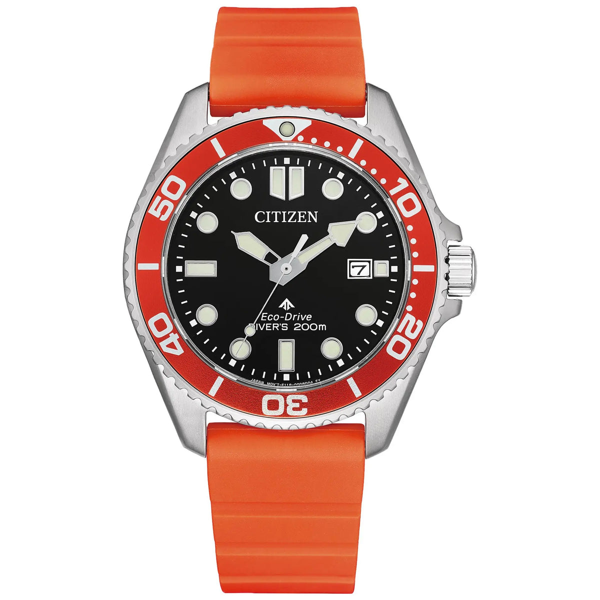 Montre Citizen BN0268-01E Promaster Dive Eco-Drive 40.6mm Orange Homme